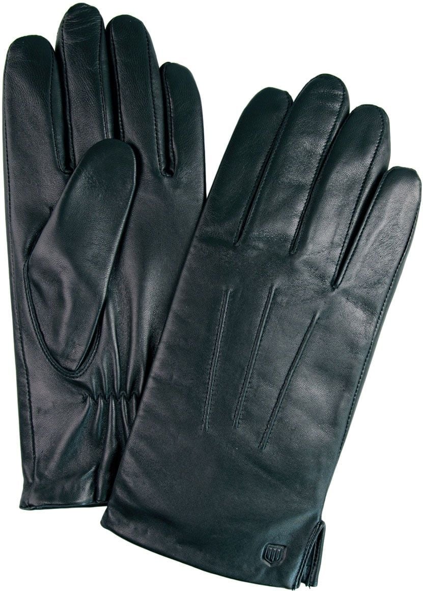 Profuomo Gloves Leather  Black size 10