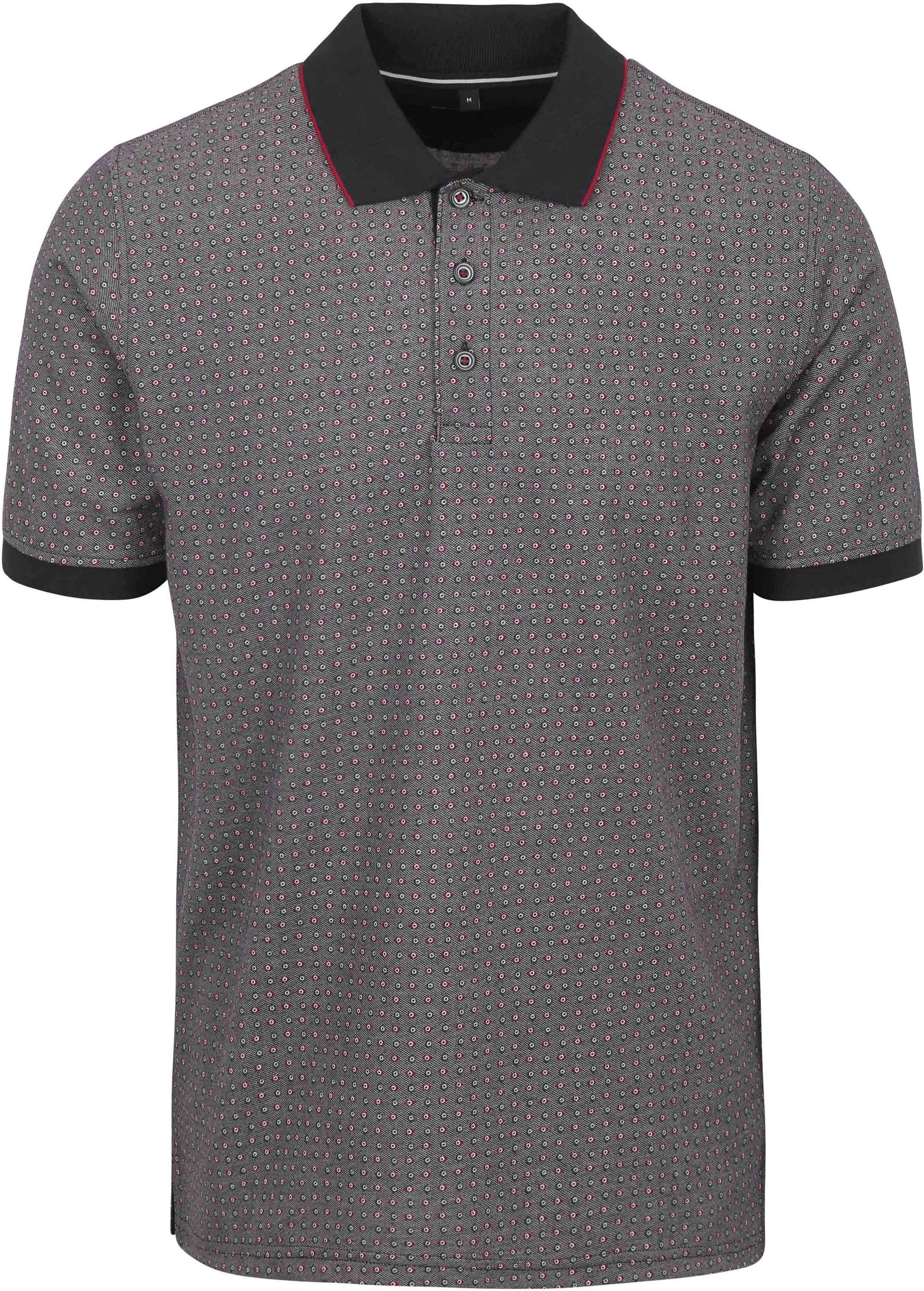 Casa Moda Polo Shirt Print Grey Multicolour order online | 933996400-964 | Suitable Lithuania