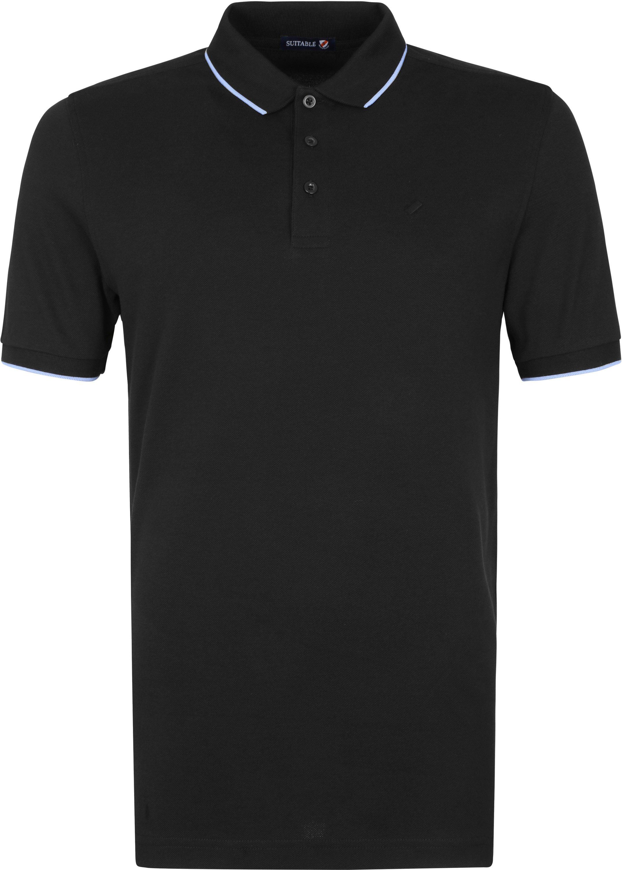 Suitable Poloshirt Tip Ferry Black size 3XL