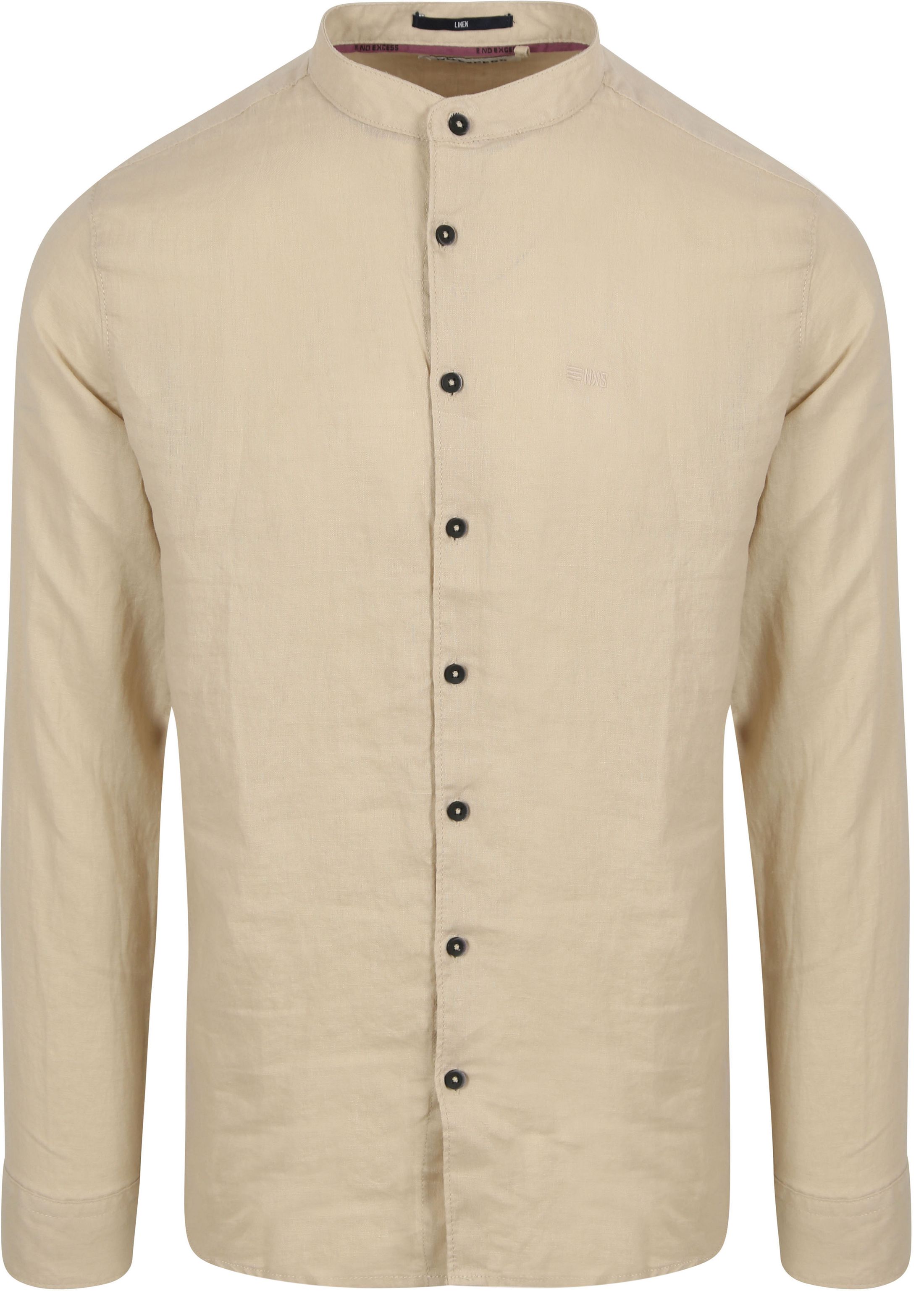 No Excess Shirt Linen Beige 23470214SN-122 order online | Suitable