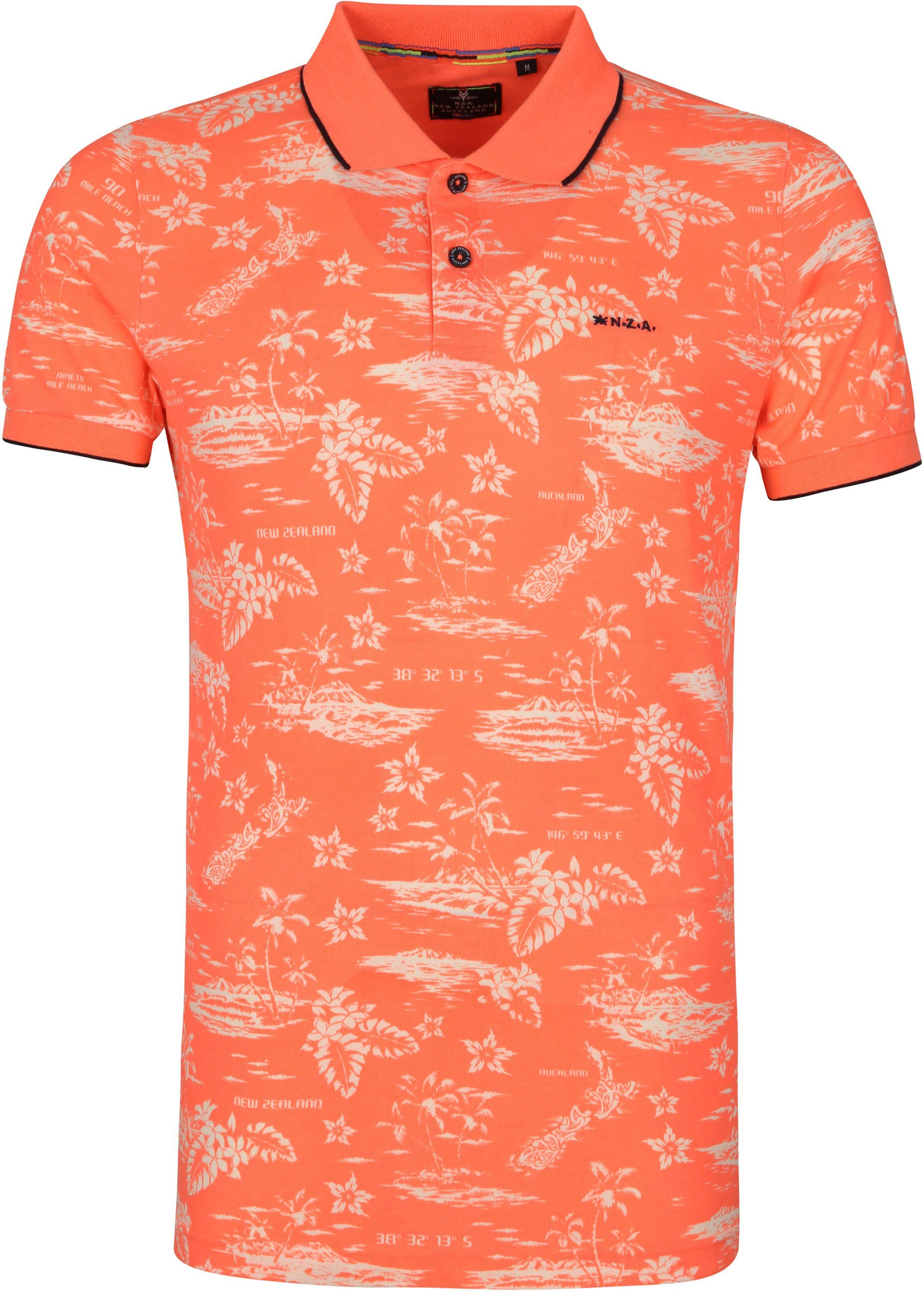 New Zealand Auckland - Nza polo shirt loch maree orange size l