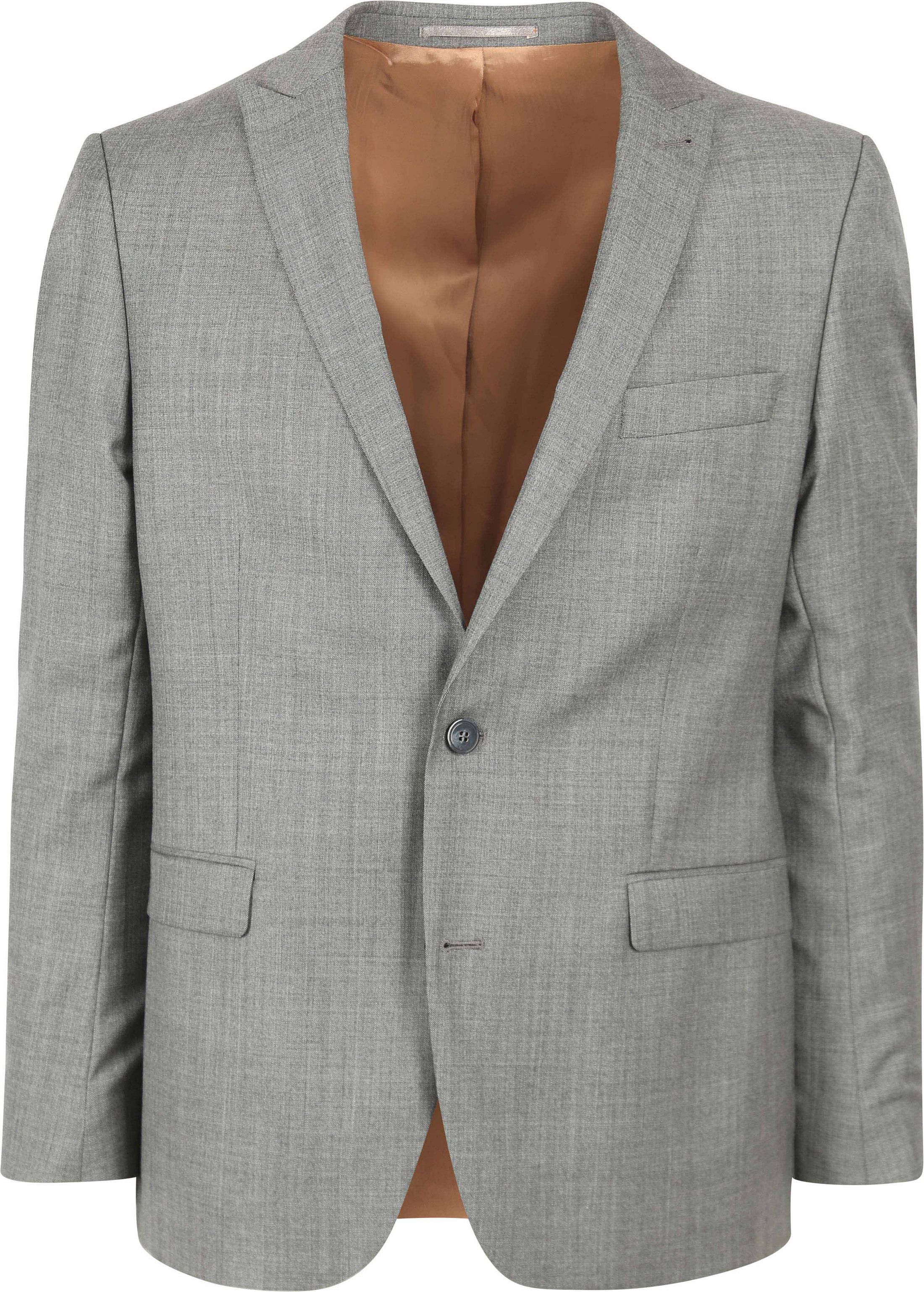 Suitable Colbert Evans Wol Antraciet EVANS CLBEV-VBC Blazer Mid Grey kopen | Suitable