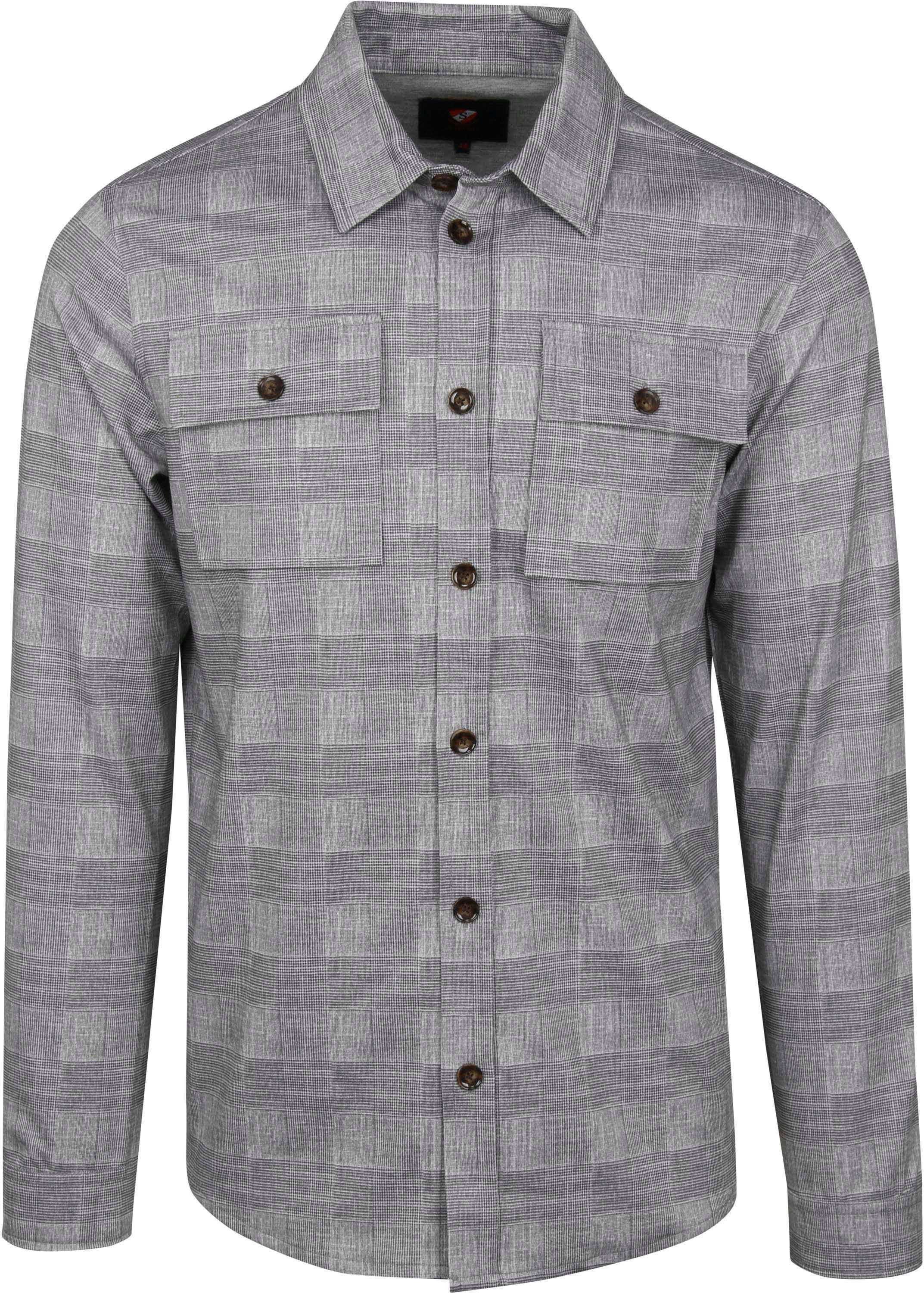 Suitable Liv Overshirt Checkered Gray Grey size 38-R