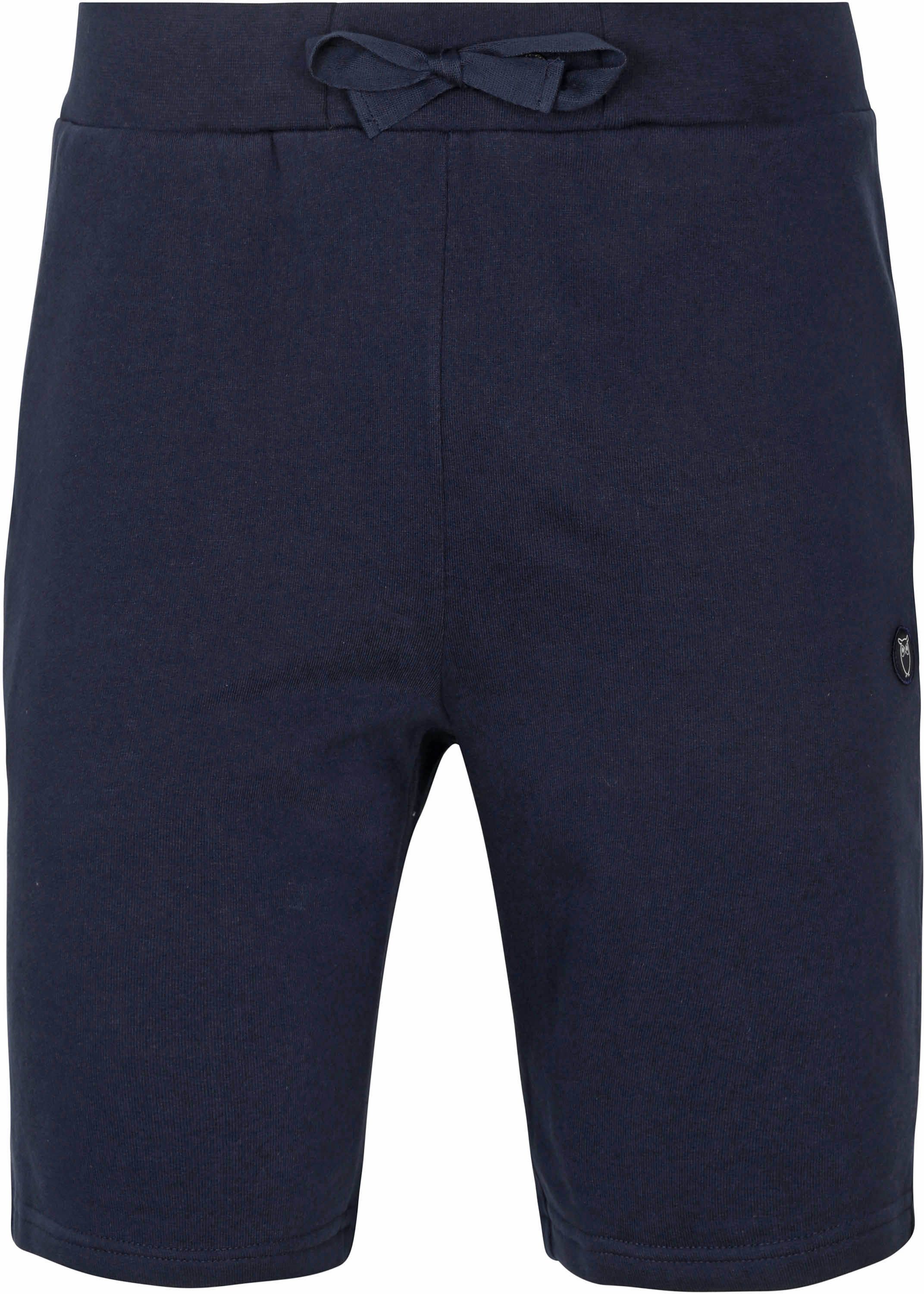 KnowledgeCotton Apparel Teak Sweat Shorts Navy 50234-1001 order online | Suitable
