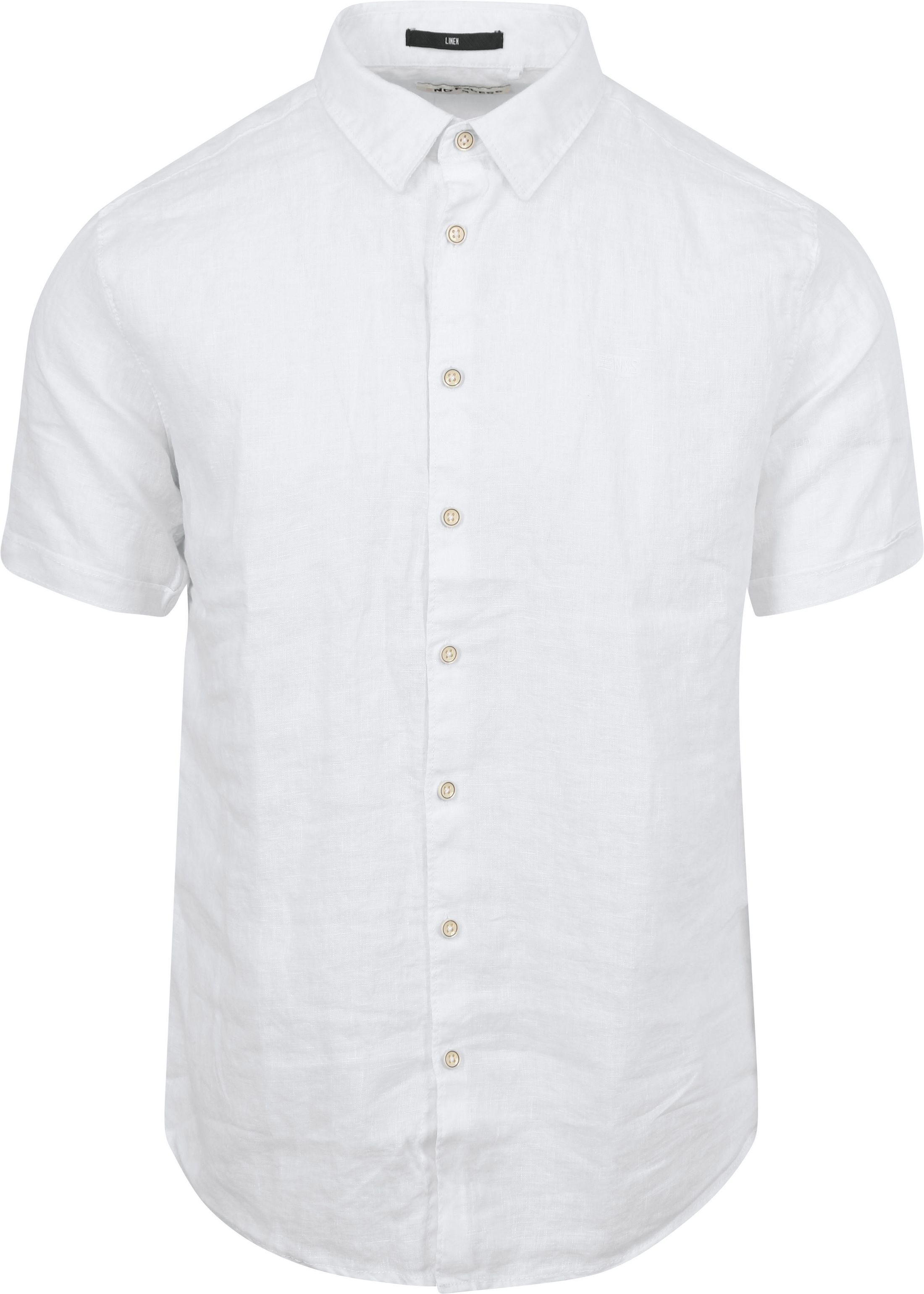 No Excess Short Sleeve Hemd Leinen Weiß kaufen | 23480336SN-010 | Suitable