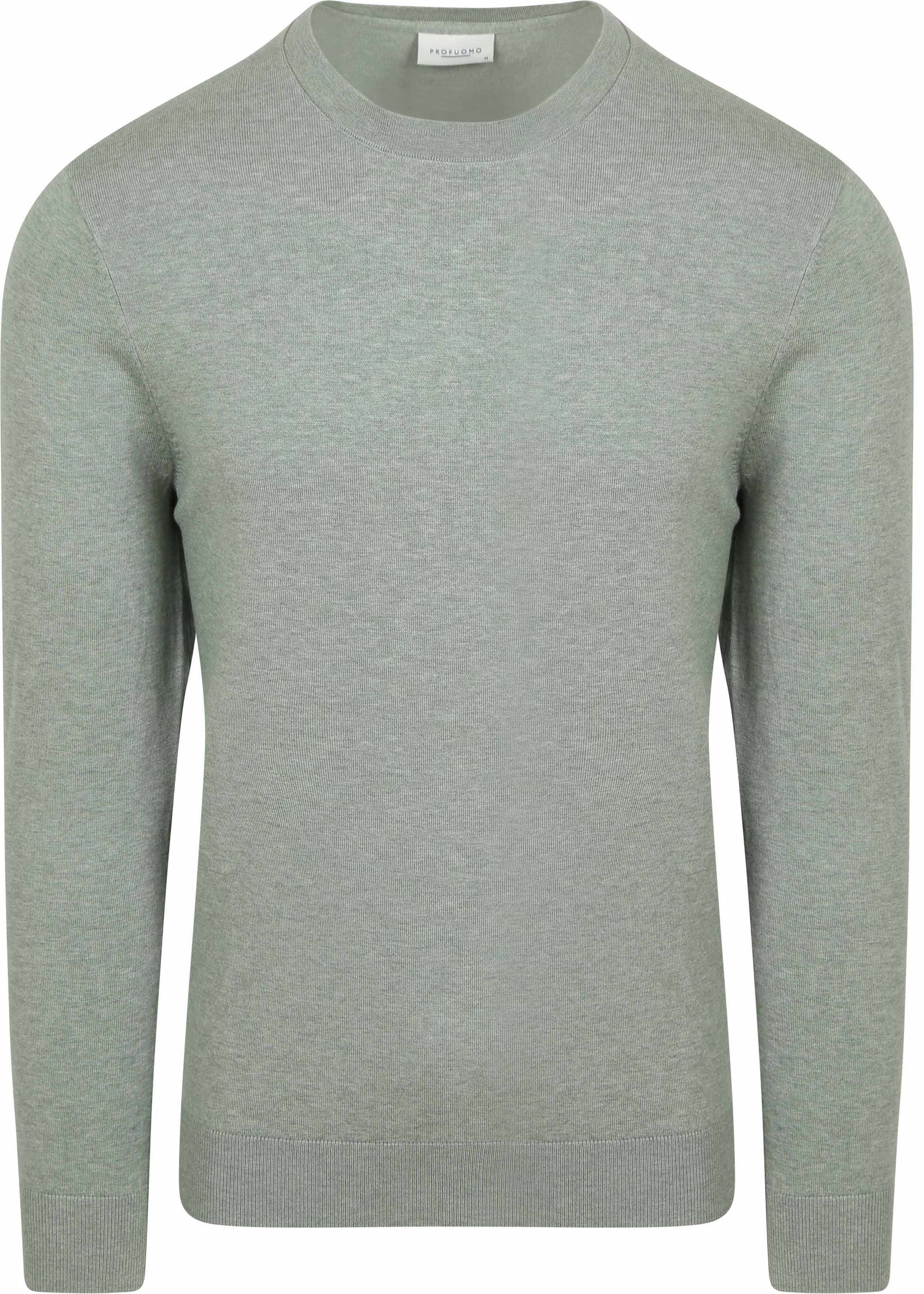 Profuomo Pullover Luxury Basic Grün PPWJ10001E-Z kaufen | Suitable