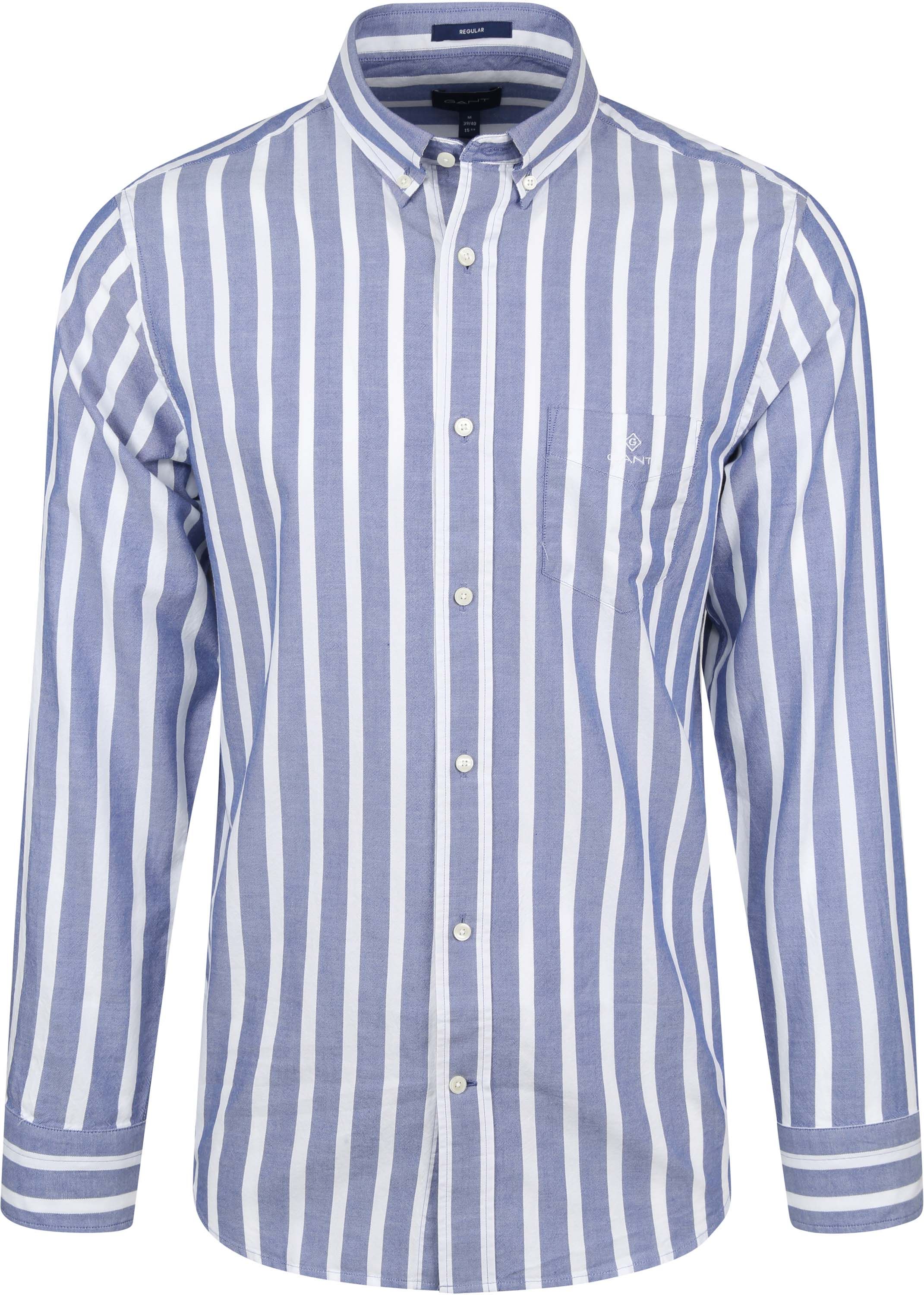 Gant Oxford Shirt Stripes Blue size M
