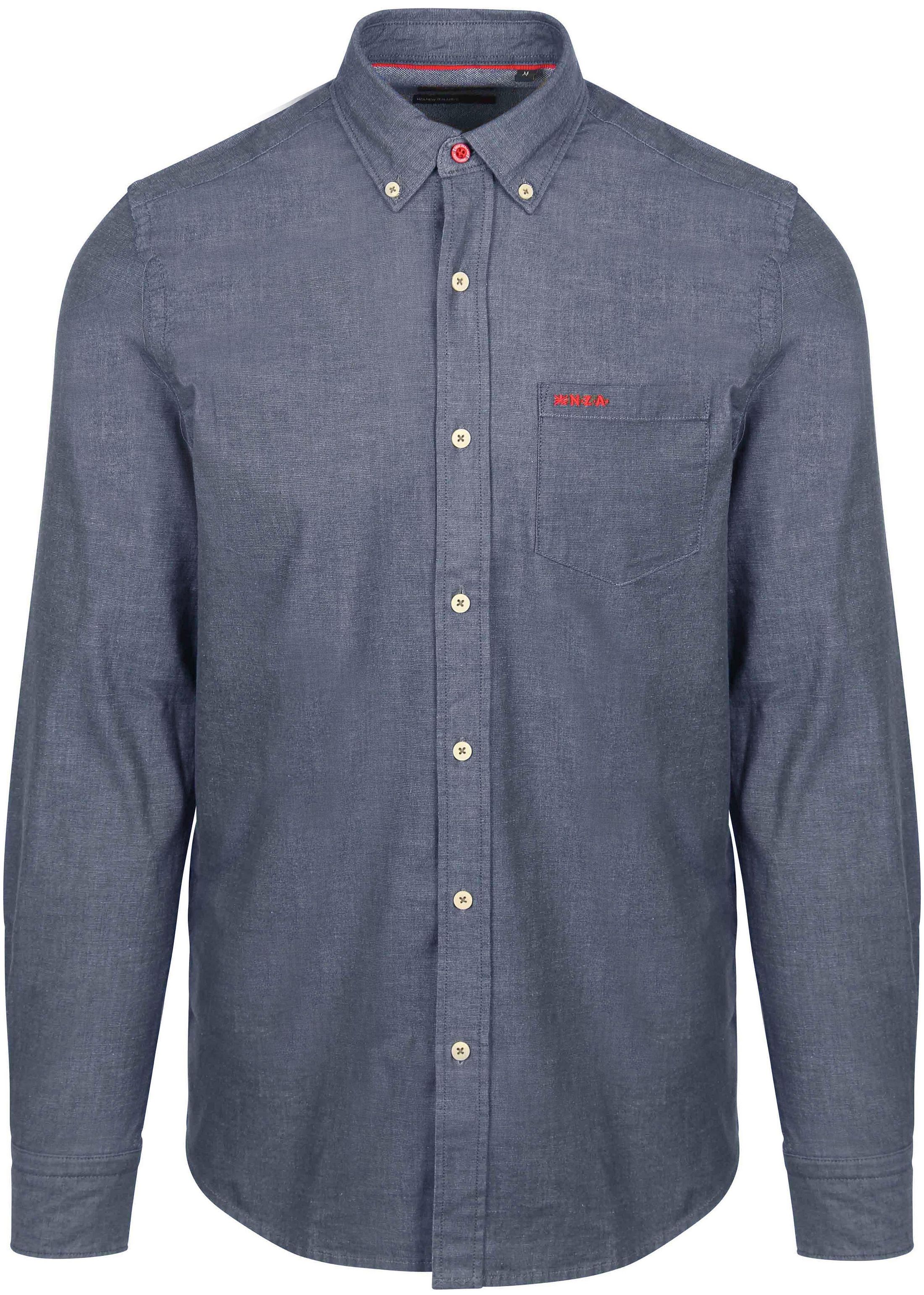NZA Shirt James Twill Navy 24HN500-1668 order online | Suitable