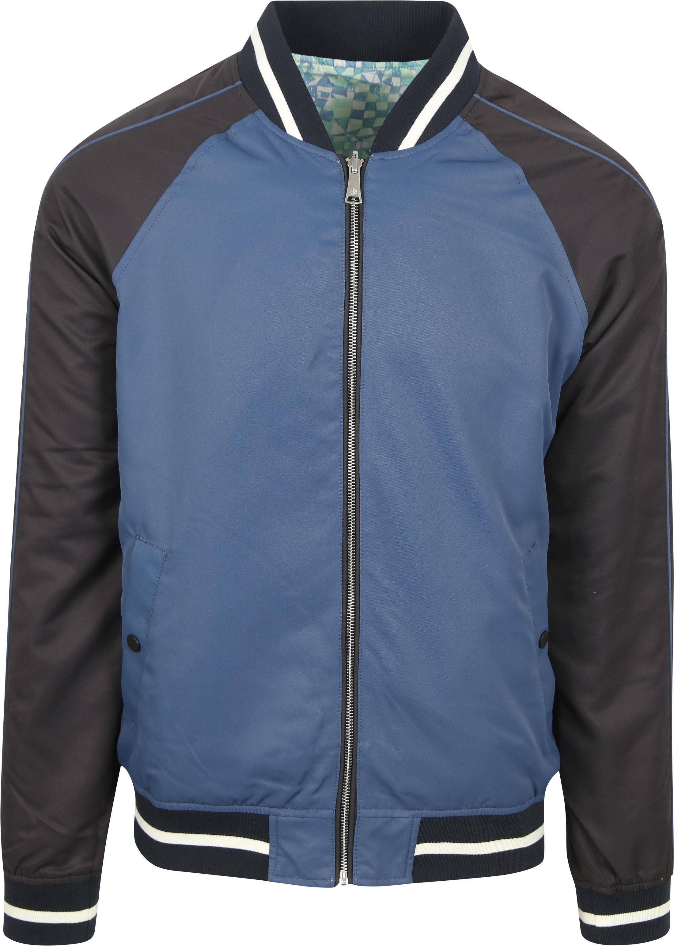 Scotch and Soda Reversible Bomber Dark Blue 179961-401 order online | Suitable