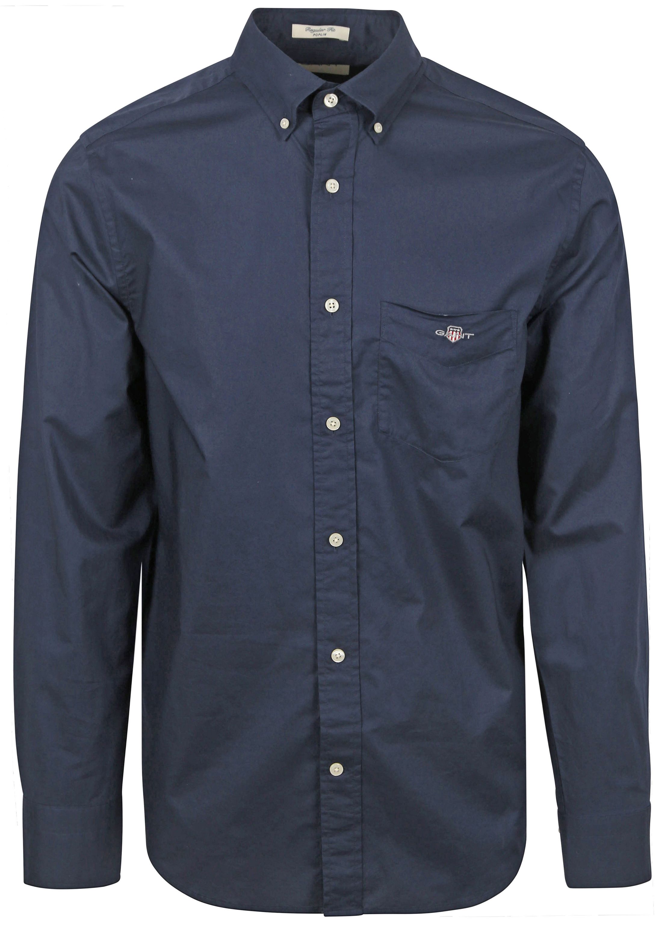 Gant Casual Shirt Poplin Navy 3000100-410 order online | Suitable