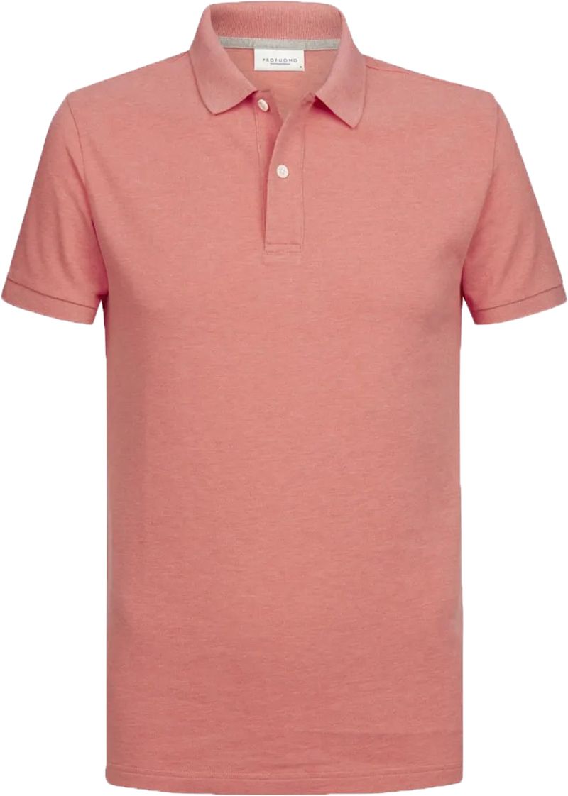 Profuomo Poloshirt Pink Melange  PPUJ10039E-T3 order online | Suitable