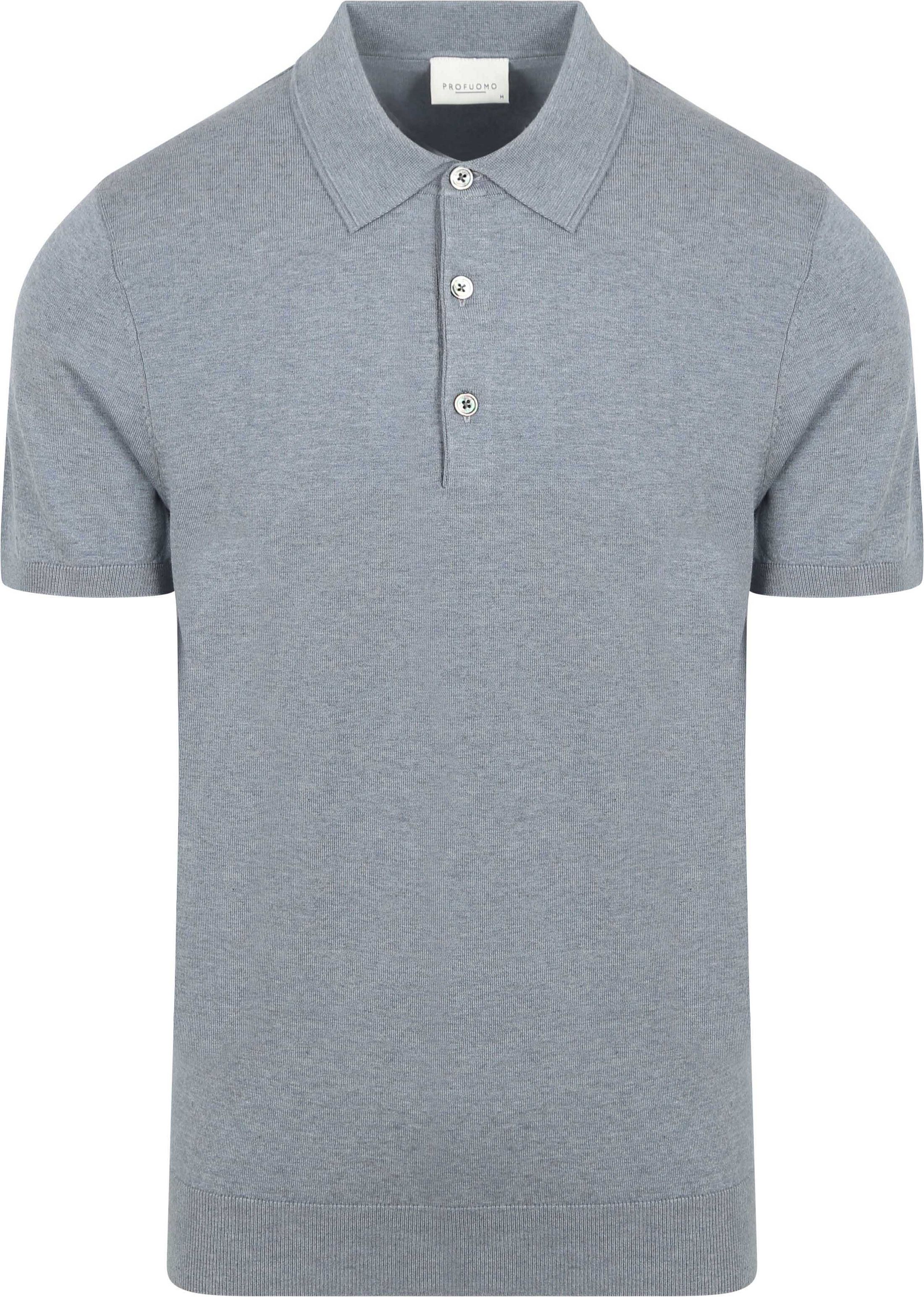 Profuomo Poloshirt Luxury Knitted Blau PPWD10001D-M kaufen | Suitable