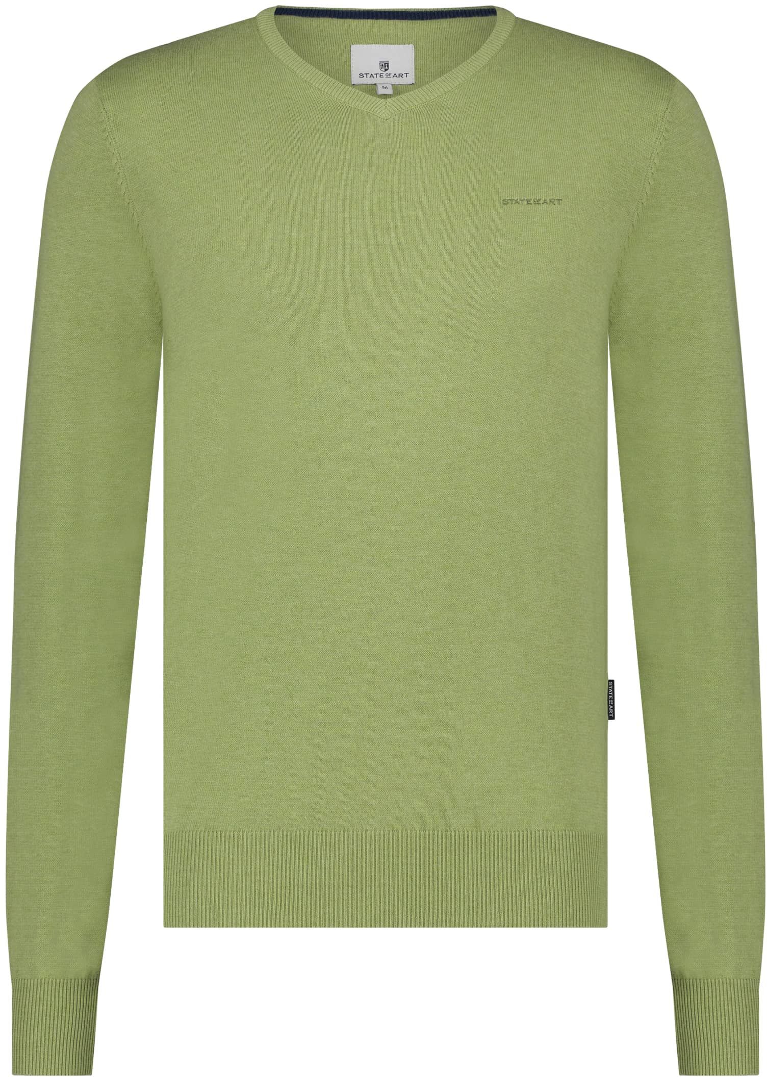State Of Art Sweater V-Neck Green 12114030-3100 order online | Suitable