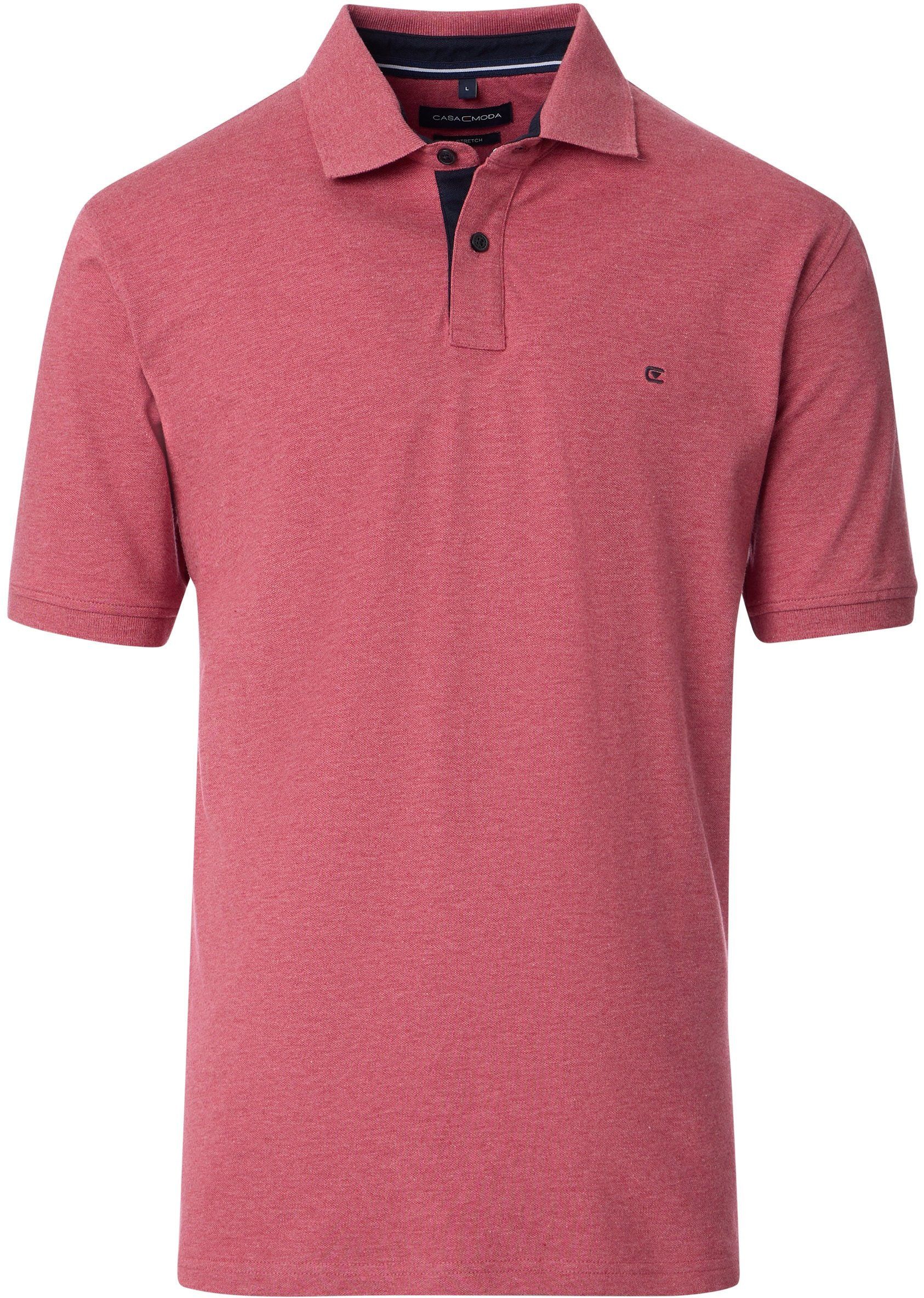 Casa Moda Polo Shirt Stretch Brick 004470-412 order online | Suitable