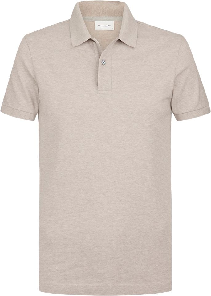 Profuomo Piqué Poloshirt Beige PPWD10019C-F3 kaufen | Suitable