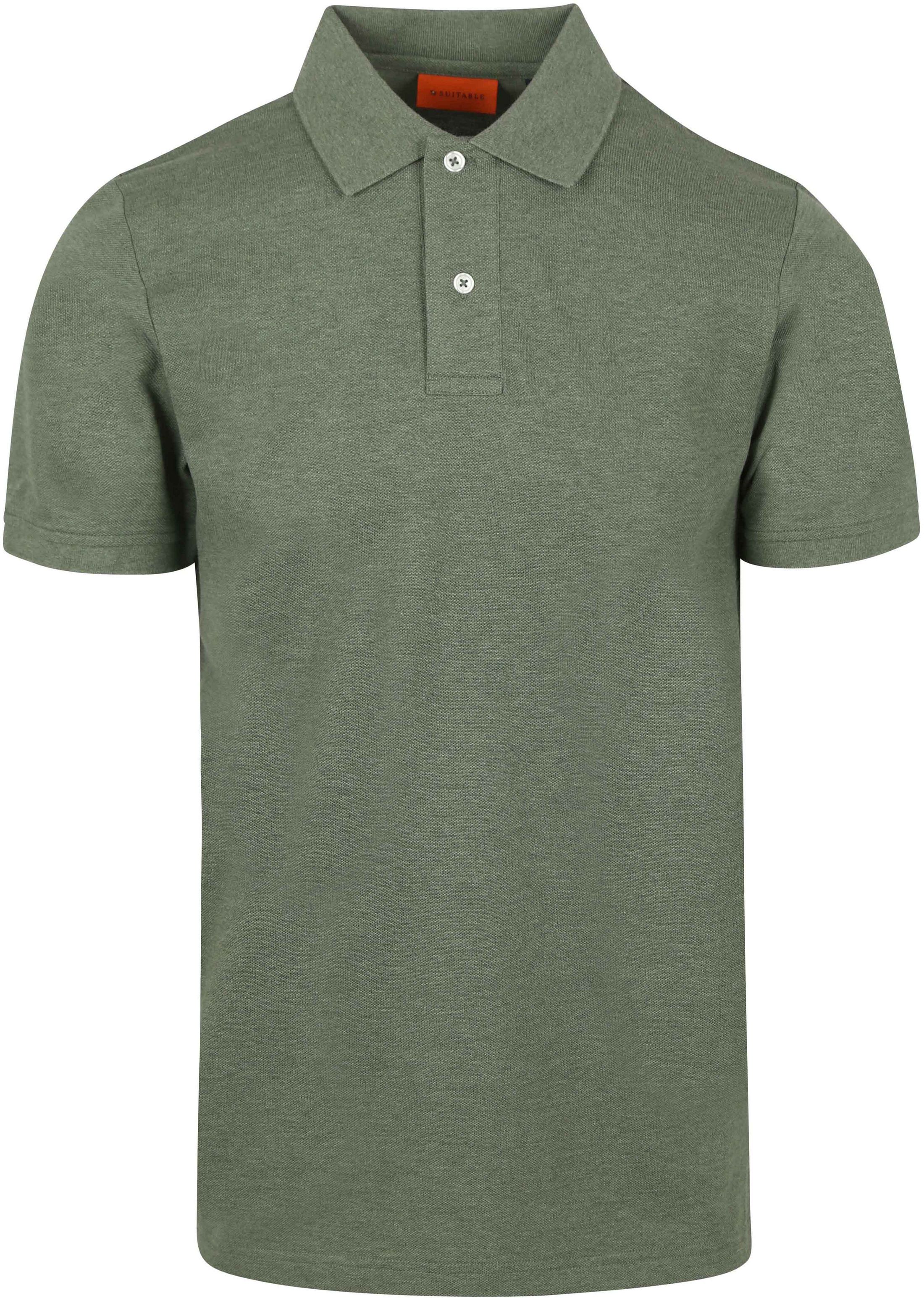 Suitable Mang Polo Shirt Green  SPE25108FA63ST-361 order online | Suitable