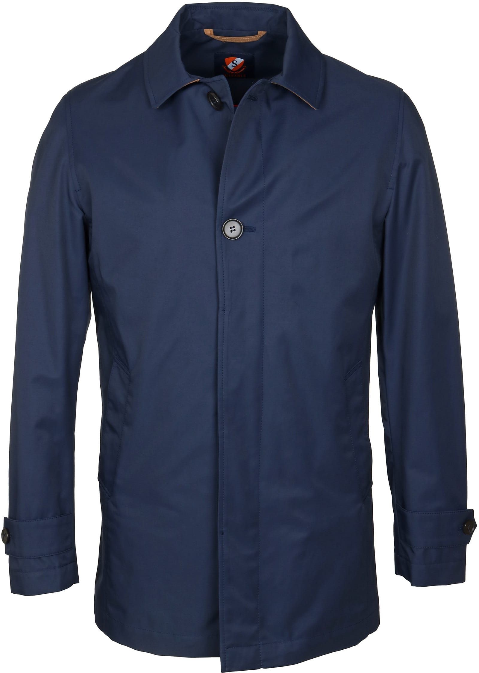Suitable Coat Rosewood Navy Dark Blue Blue size 38-R