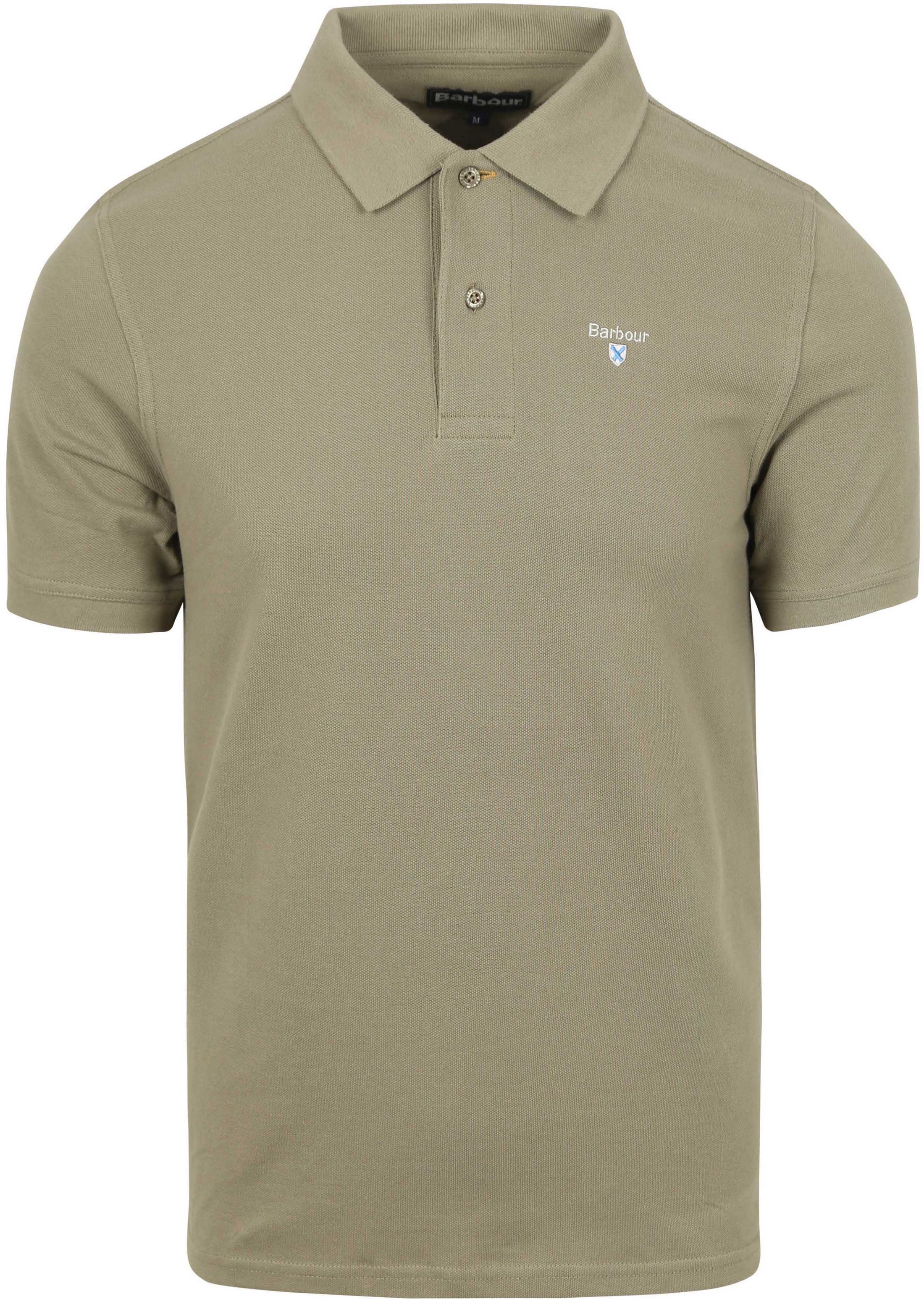 Barbour Pique Polo Shirt Dusty Green MML0358-OL38 order online | Suitable