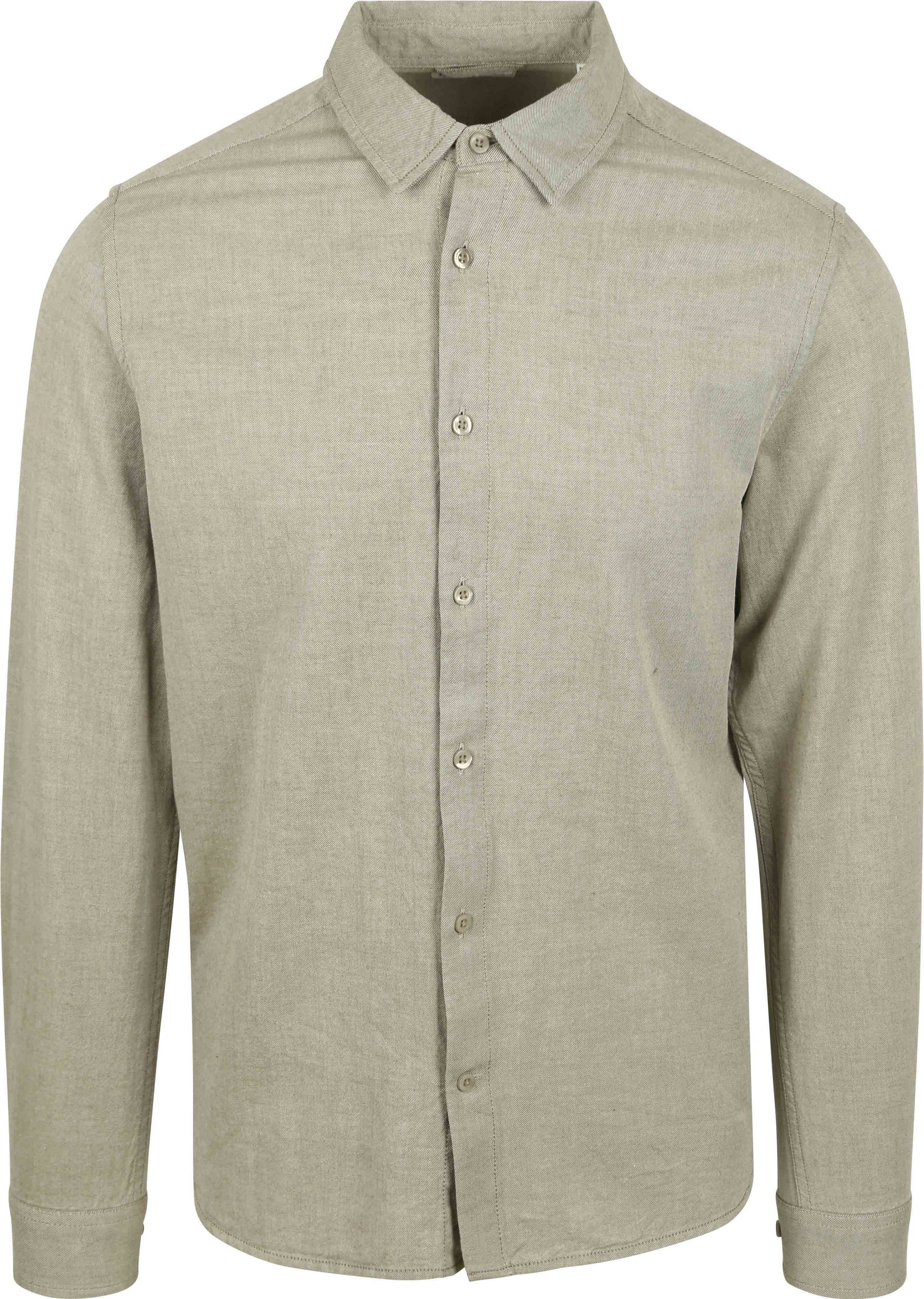 KnowledgeCotton Apparel Shirt Light Green order online | 1090144-1068 | Suitable Lithuania