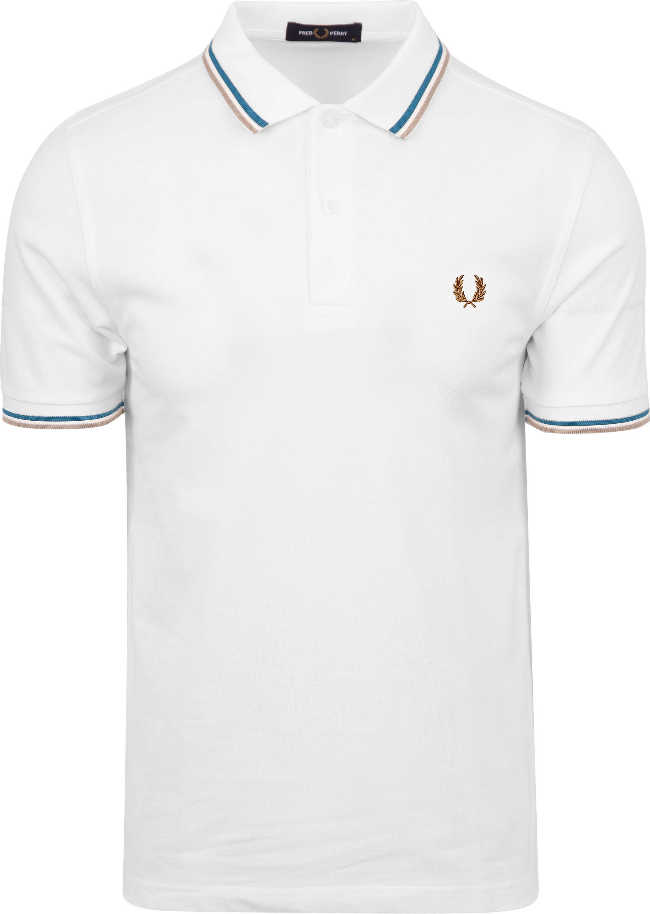 Fred Perry Polo M3600 Wit V21 M3600-V21 kopen | Suitable