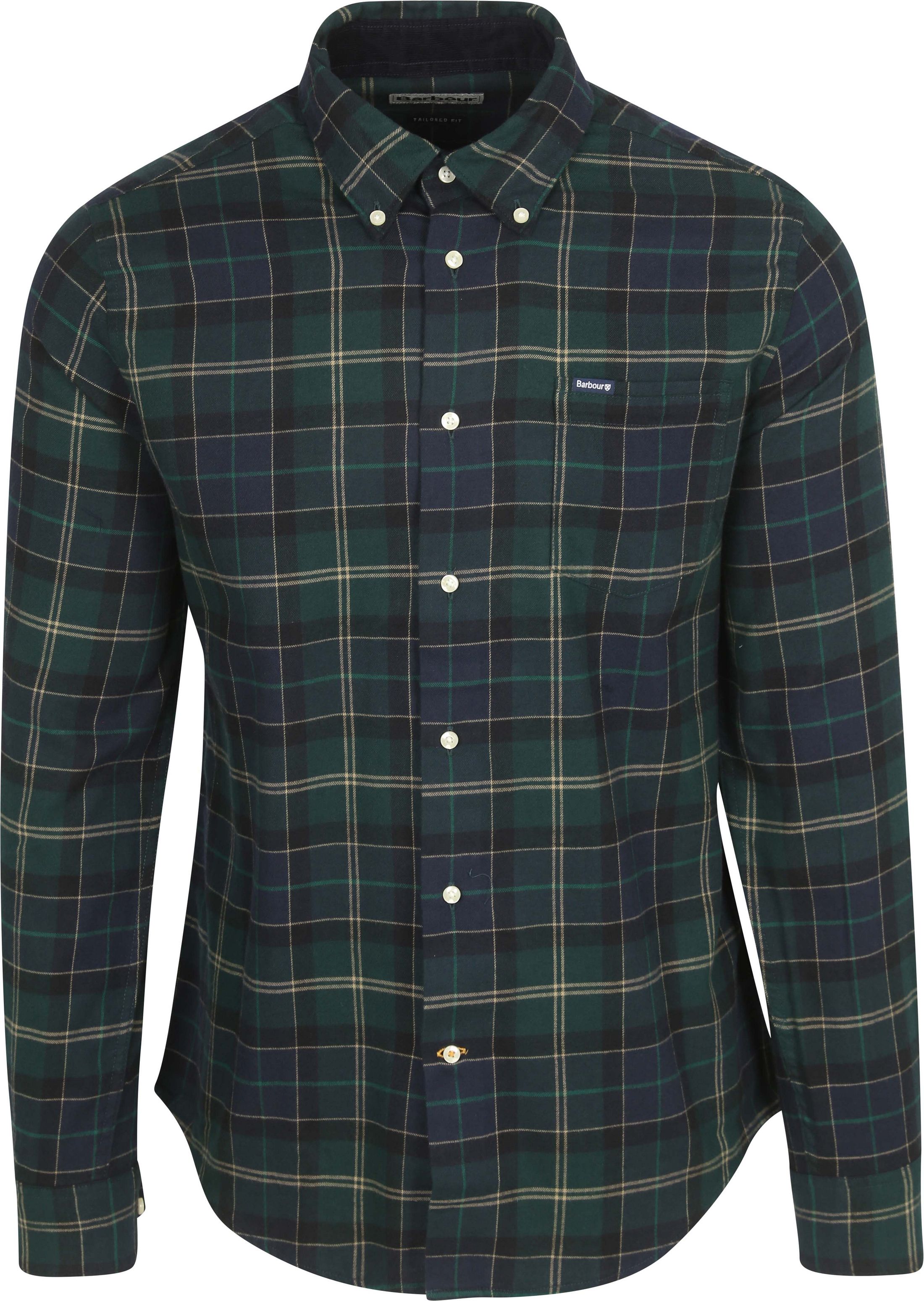 Barbour Fortrose Shirt Dark Green  MSH4991-TN23 order online | Suitable