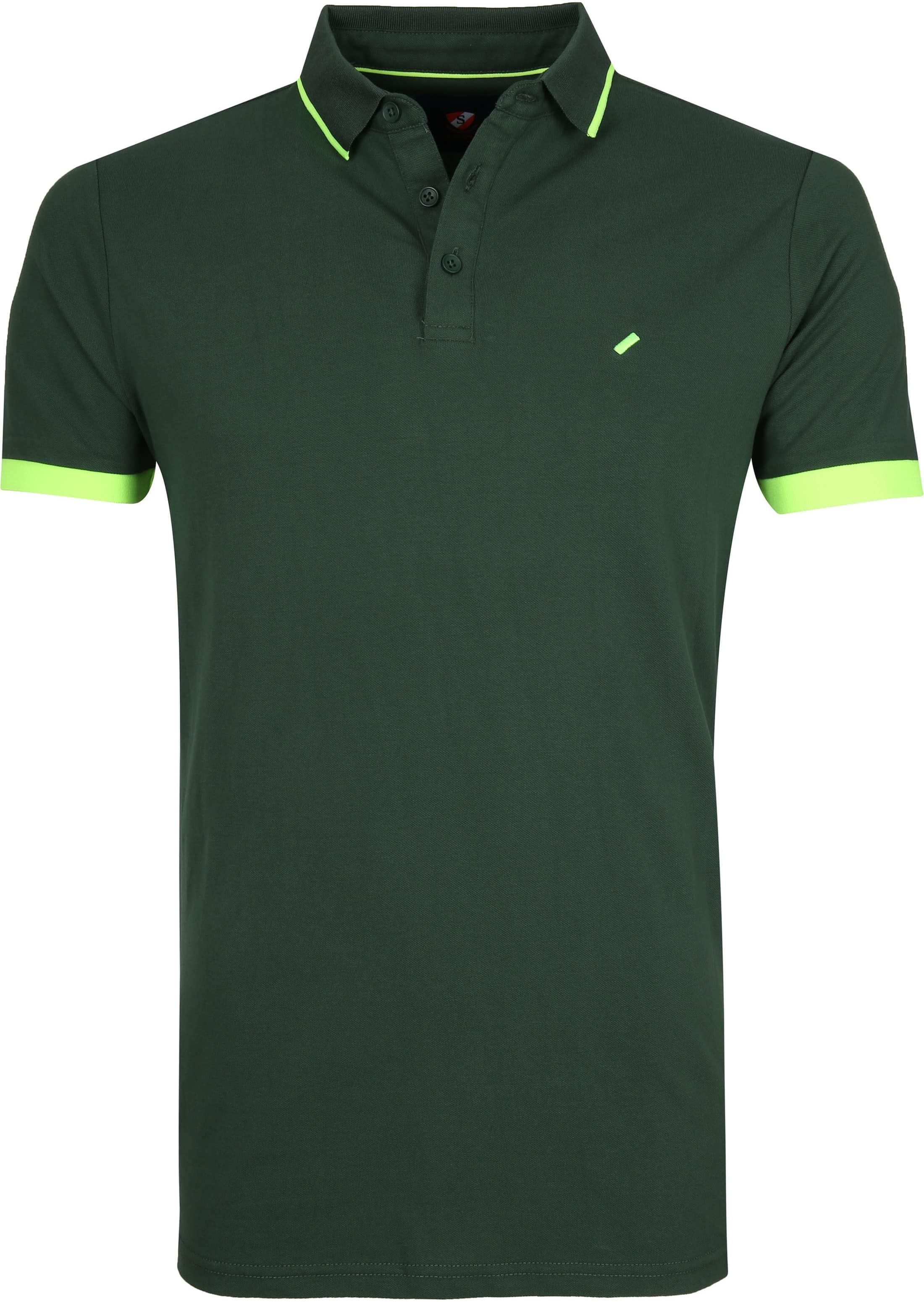 Suitable Jos Poloshirt Dark Green Dark Green size S