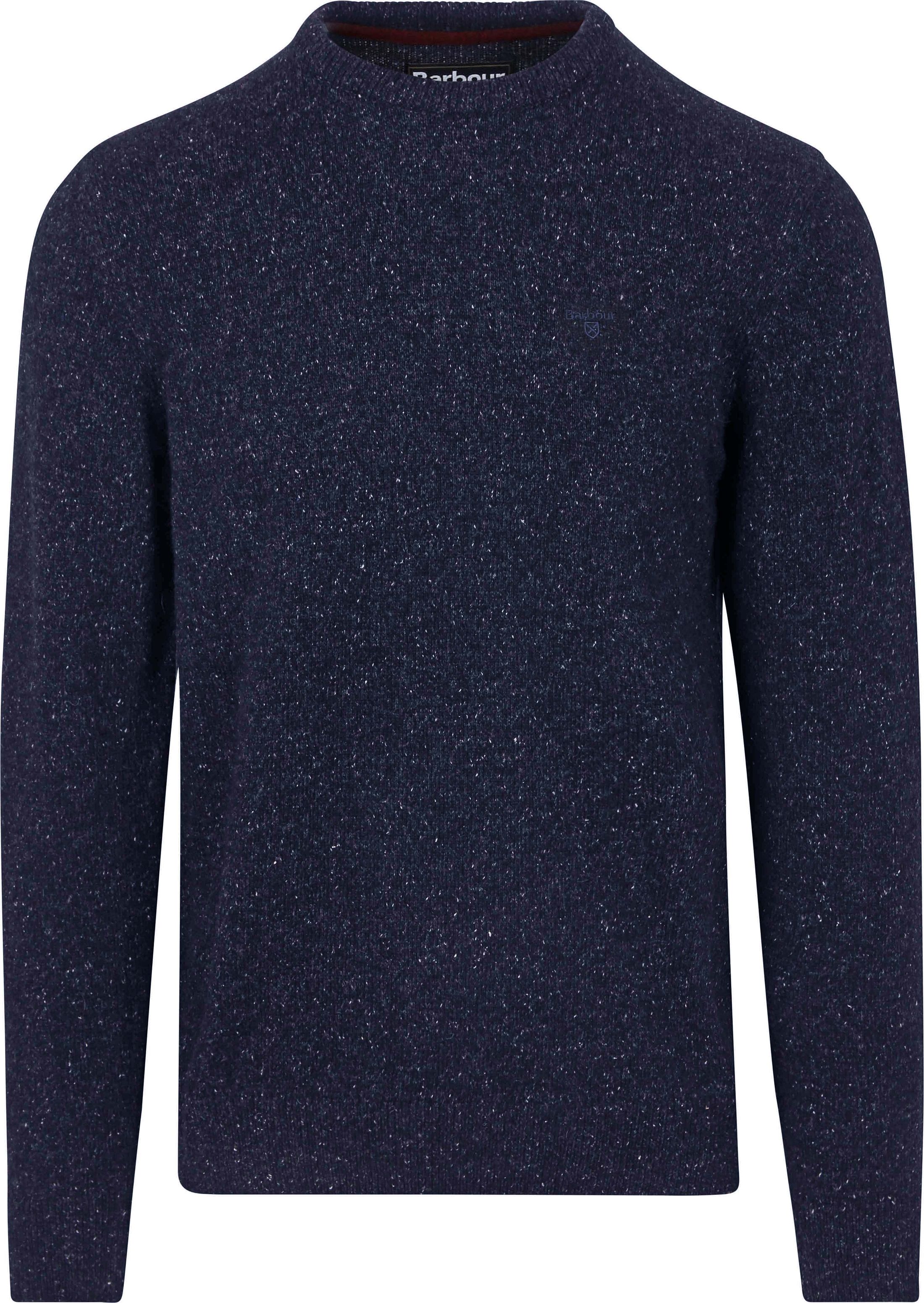 Barbour Tisbury Pullover Wolle Dunkelblau MKN0844-NY91 kaufen | Suitable
