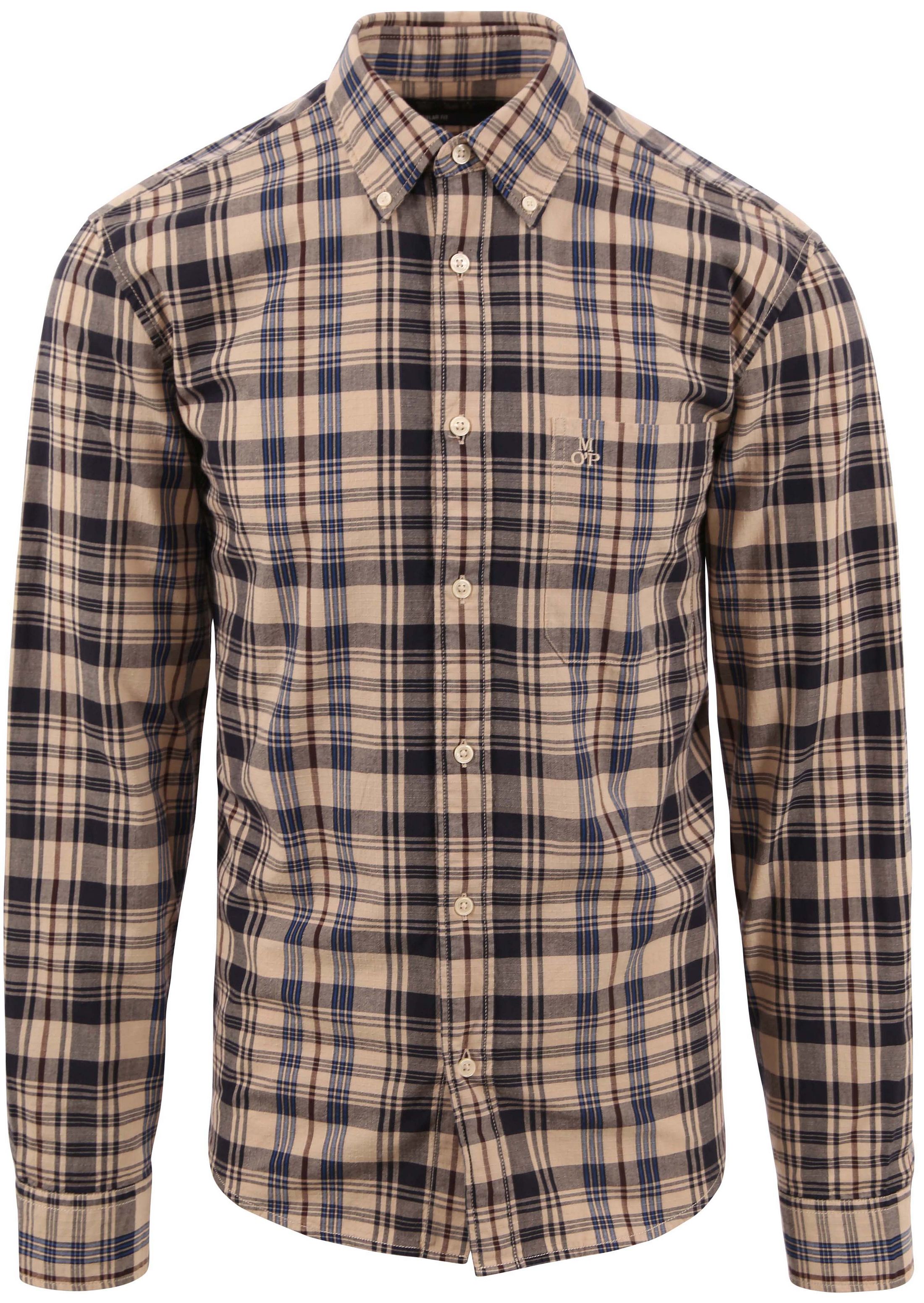 Marc O'Polo Shirt Plaid Beige M28720942058-J11 order online | Suitable