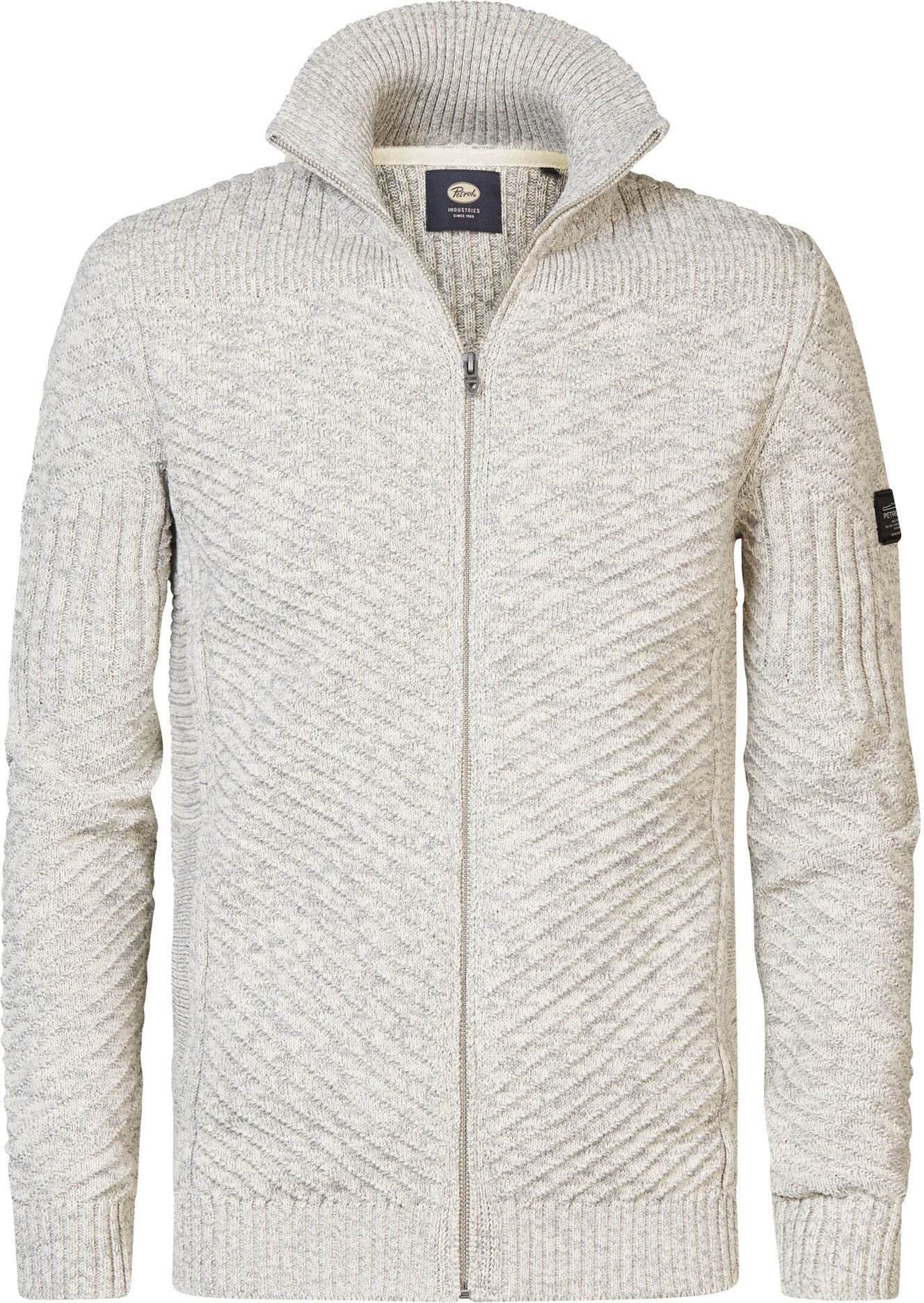 Petrol Kabelstrickjacke Nunam Greige M-3040-KWC295-0009 kaufen | Suitable