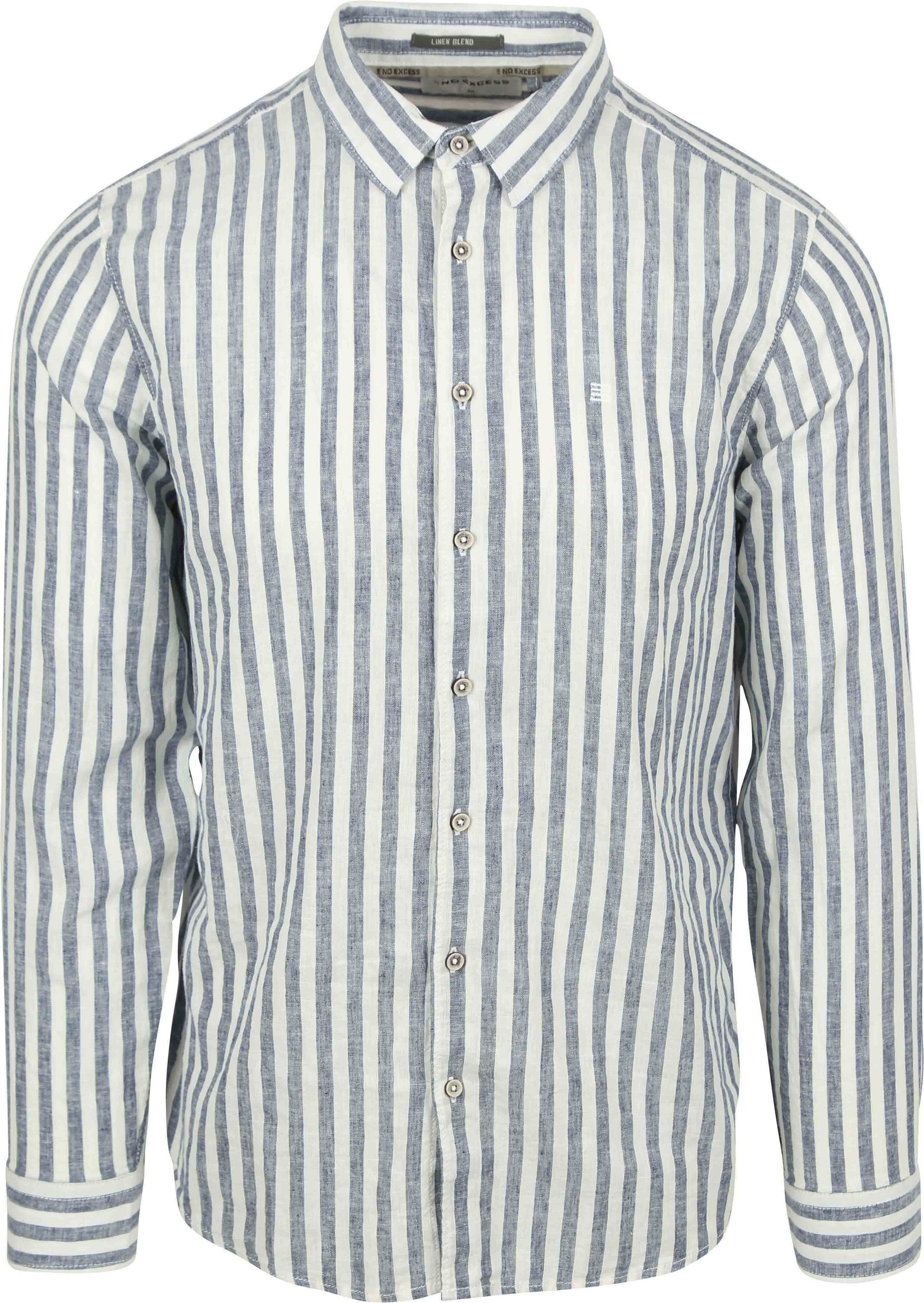 No Excess Shirt Stripes Blue order online | 27470224SN-136 | Suitable Lithuania