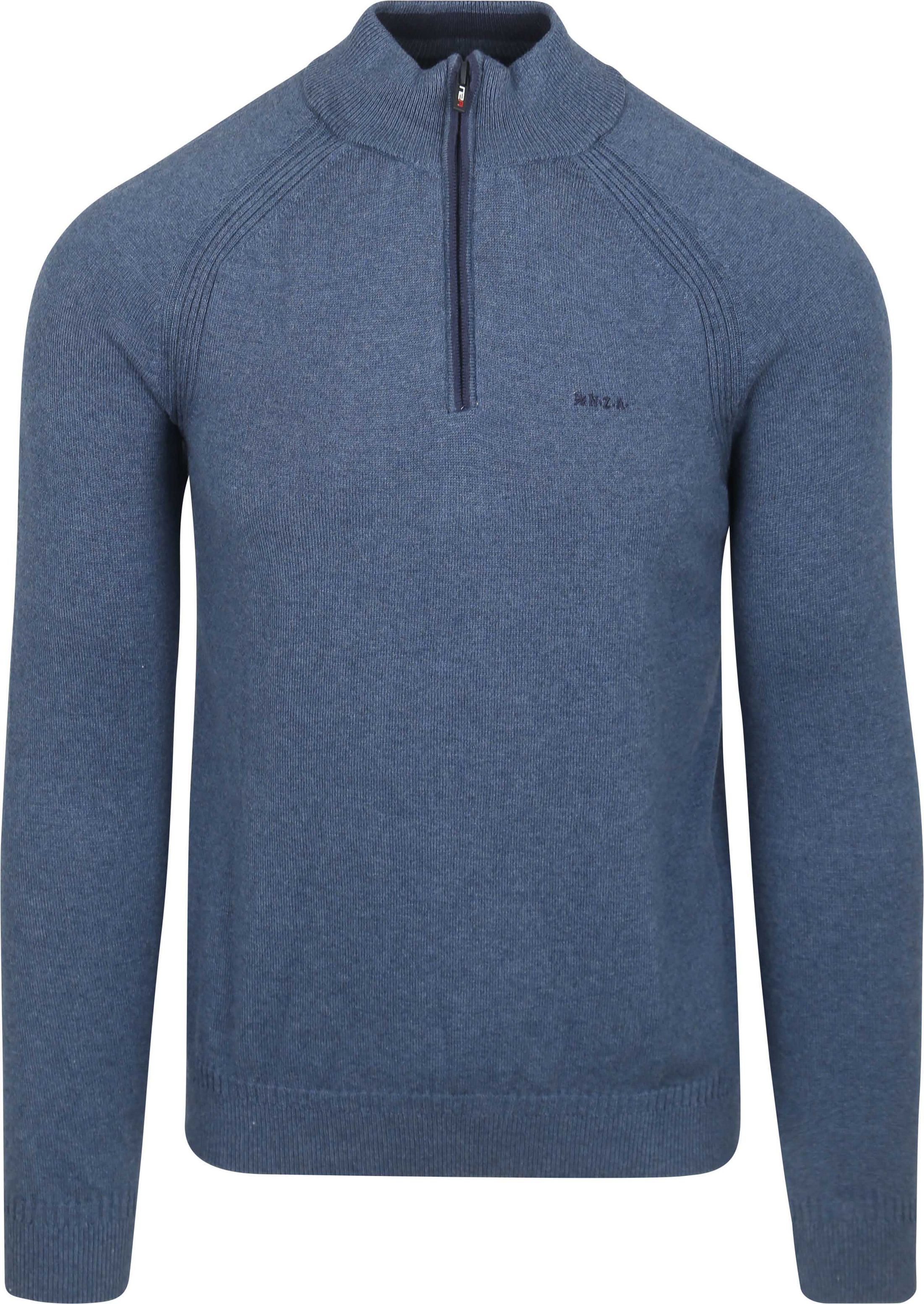 NZA Half Zip Sweater Clive Blue 25GN430-1685 order online | Suitable