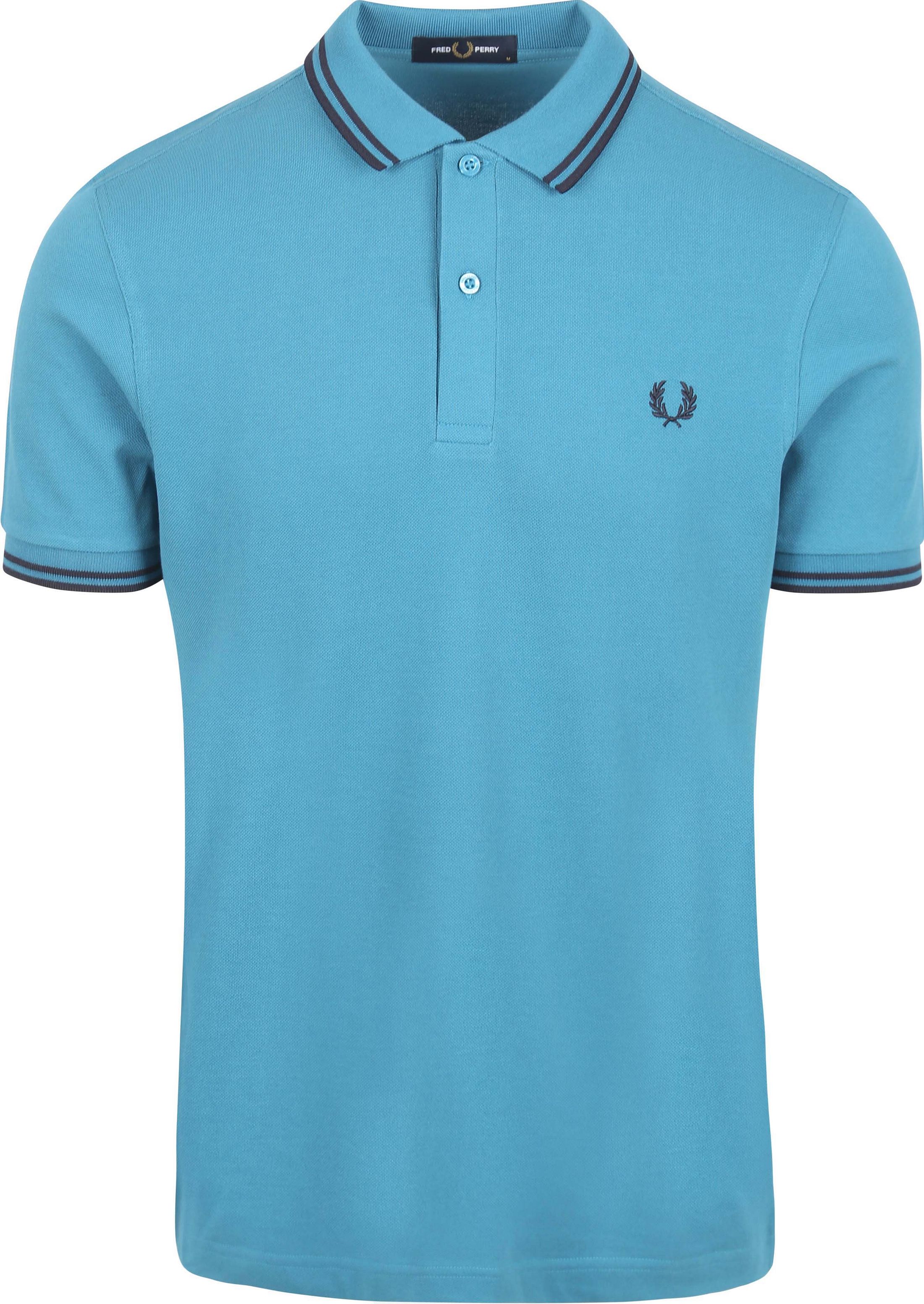 Fred Perry Polo M3600 Mid Blauw V35 M3600-V35 kopen | Suitable