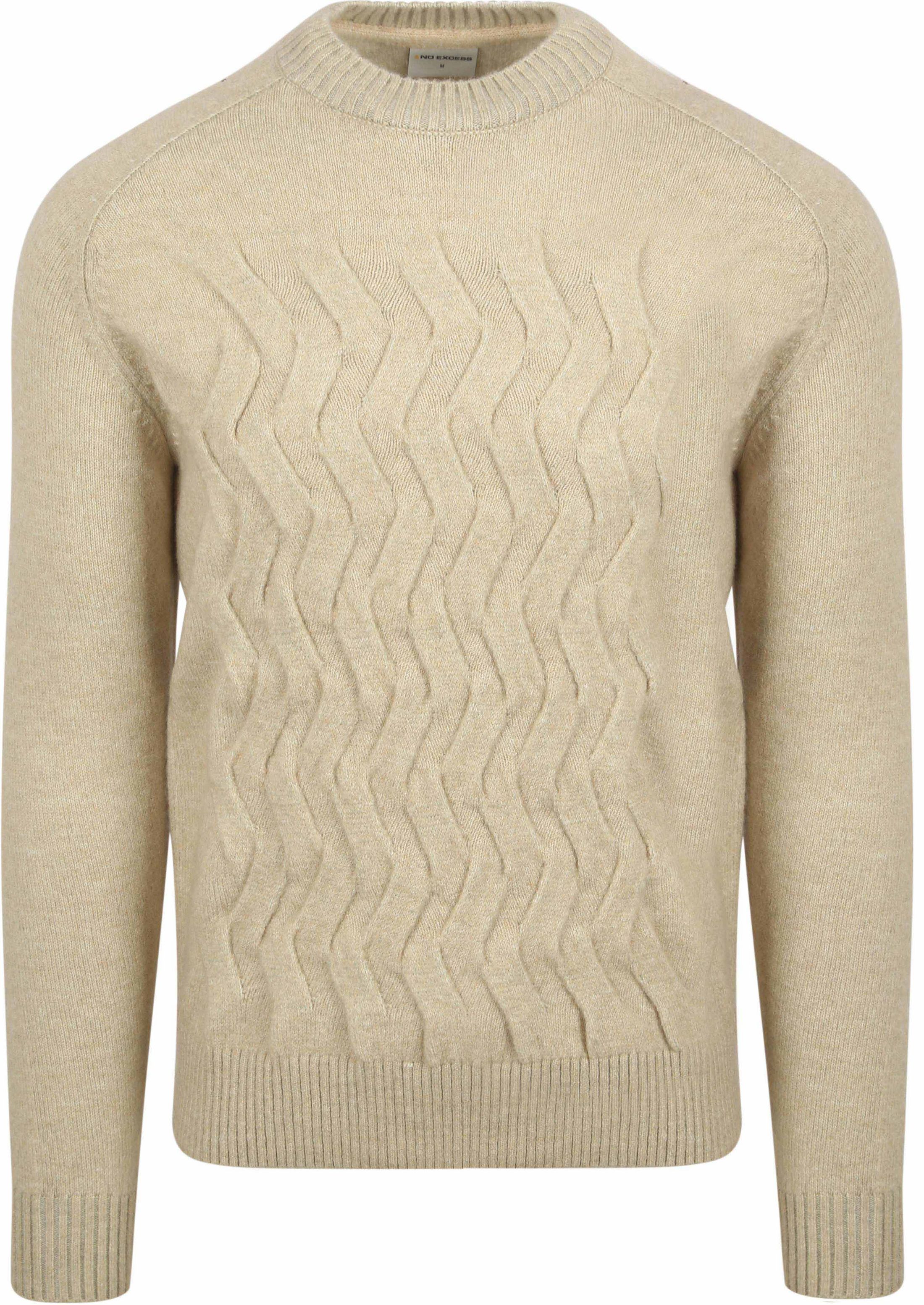 No Excess Sweater Jacquard Ecru order online | 25210914-122 | Suitable Lithuania