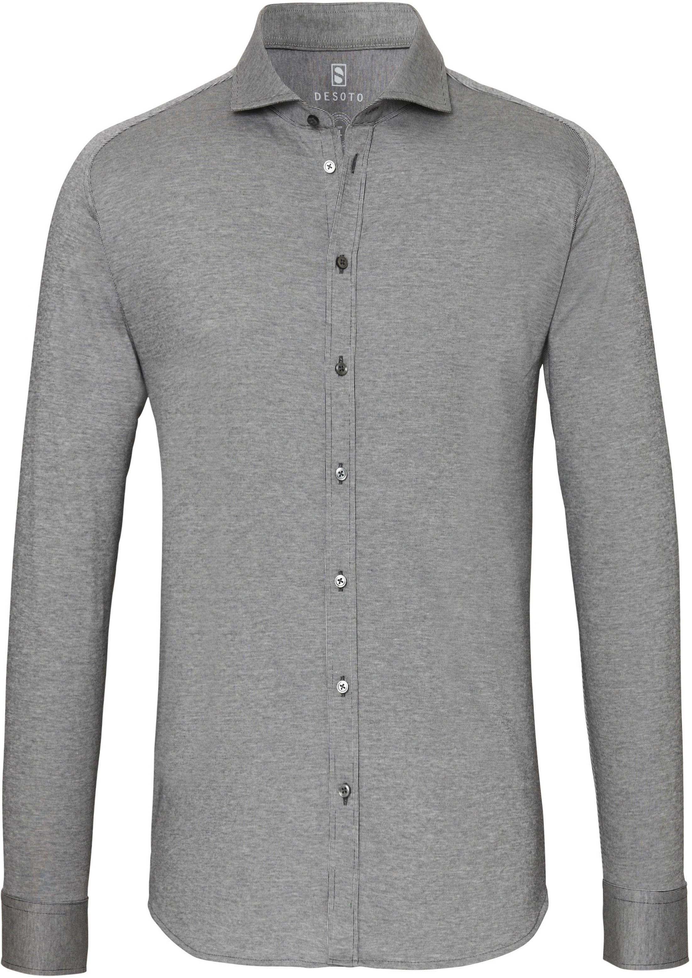 Desoto Shirt New Hai Dark Dark Grey Grey size 3XL