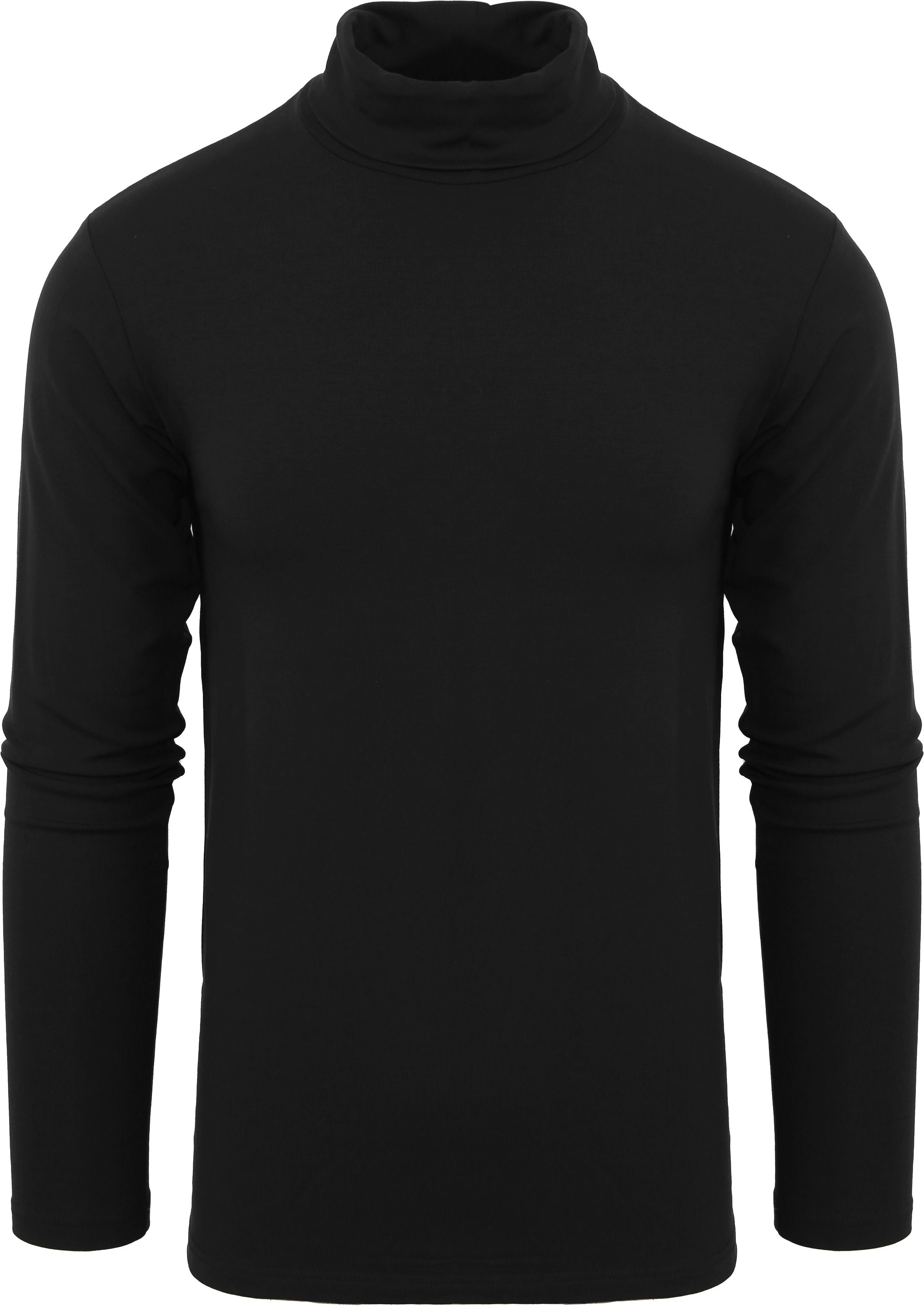 Mens black hotsell turtleneck t shirt