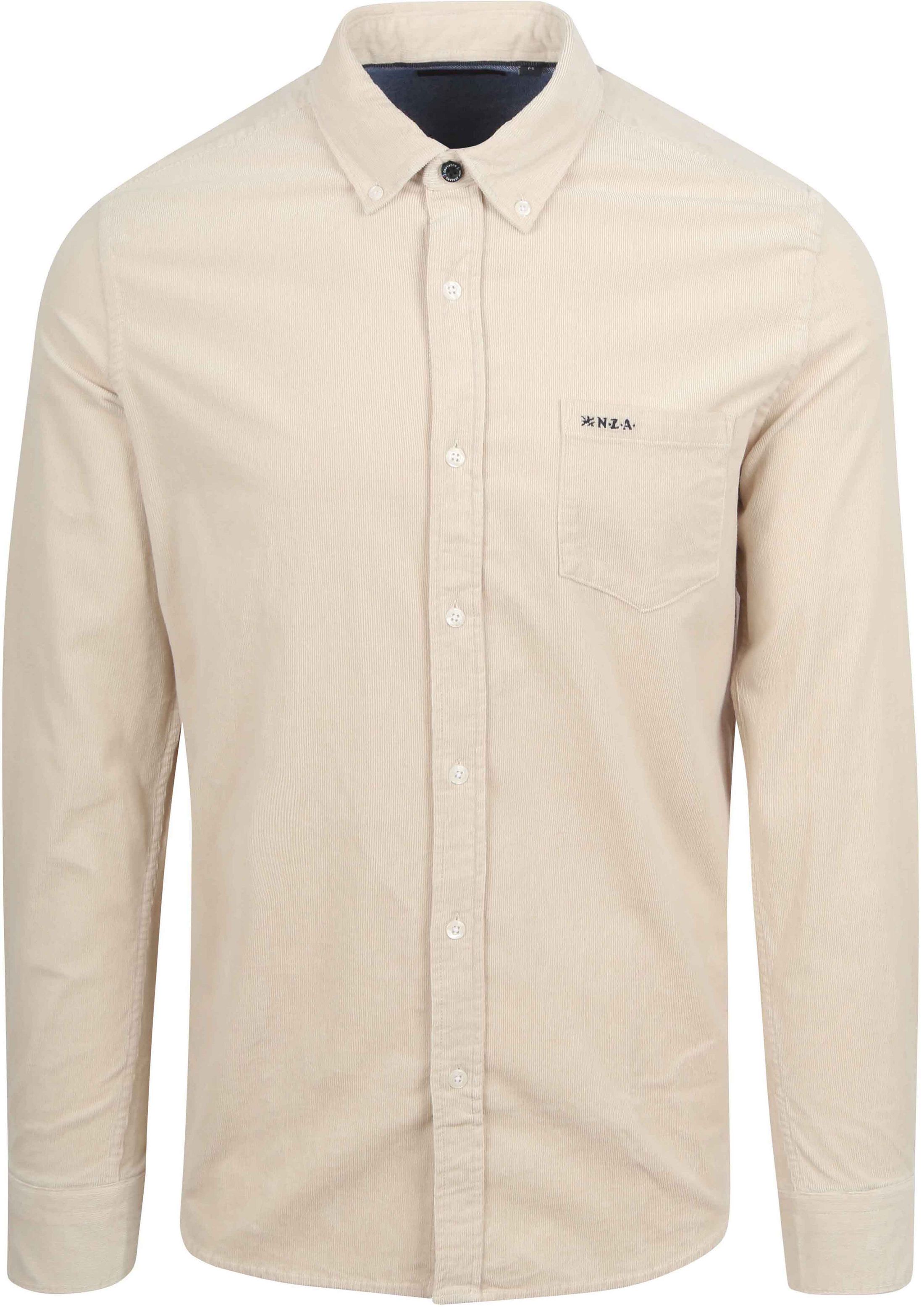 NZA Shirt Omar Fine Corduroy Ecru 24HN504-1116 order online | Suitable