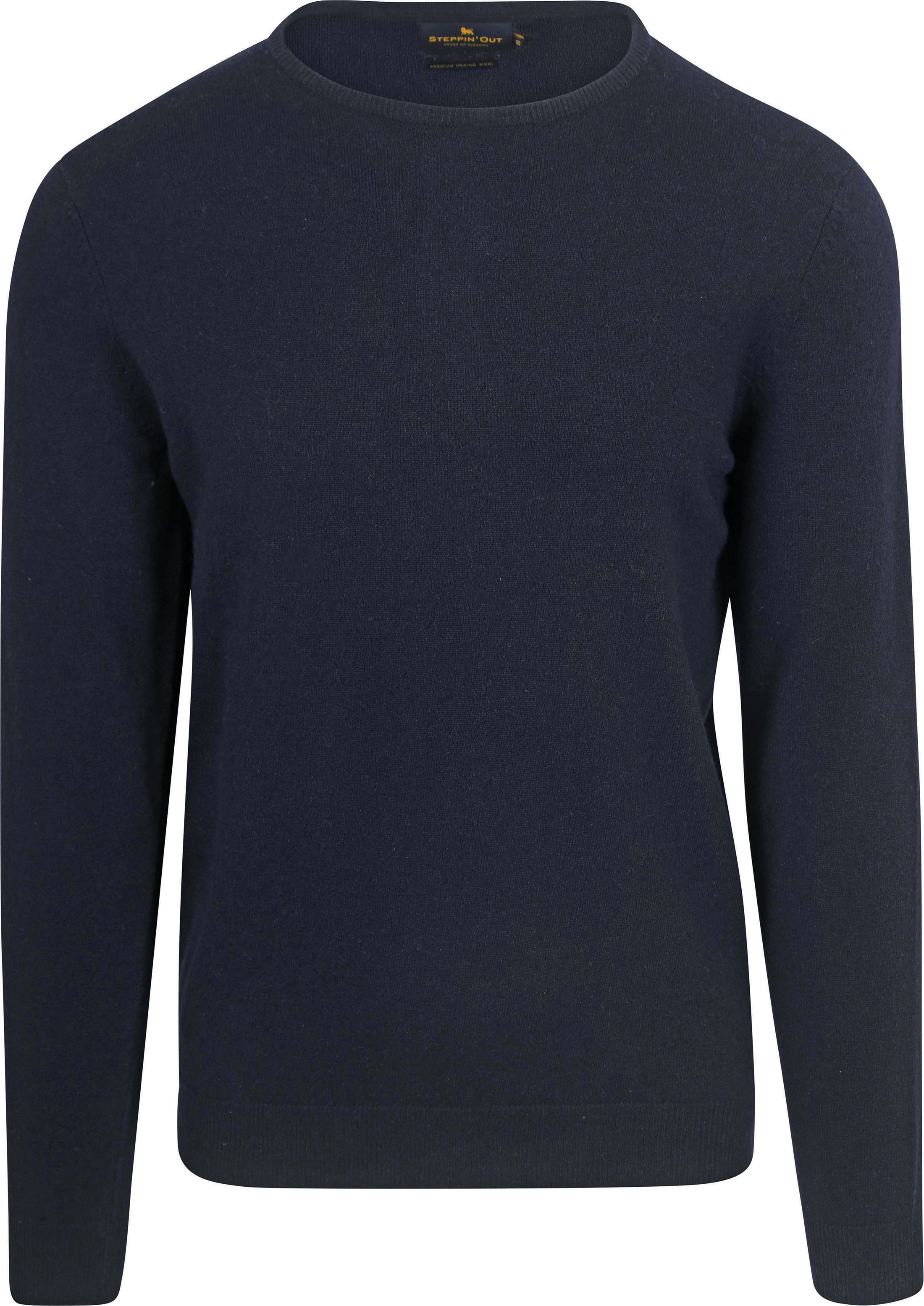 Steppin' Out Pullover Cashmere Navy order online | SM1202.0001-2100/PU-O-COCASH-STEPP-NAVY | Suitable Spain