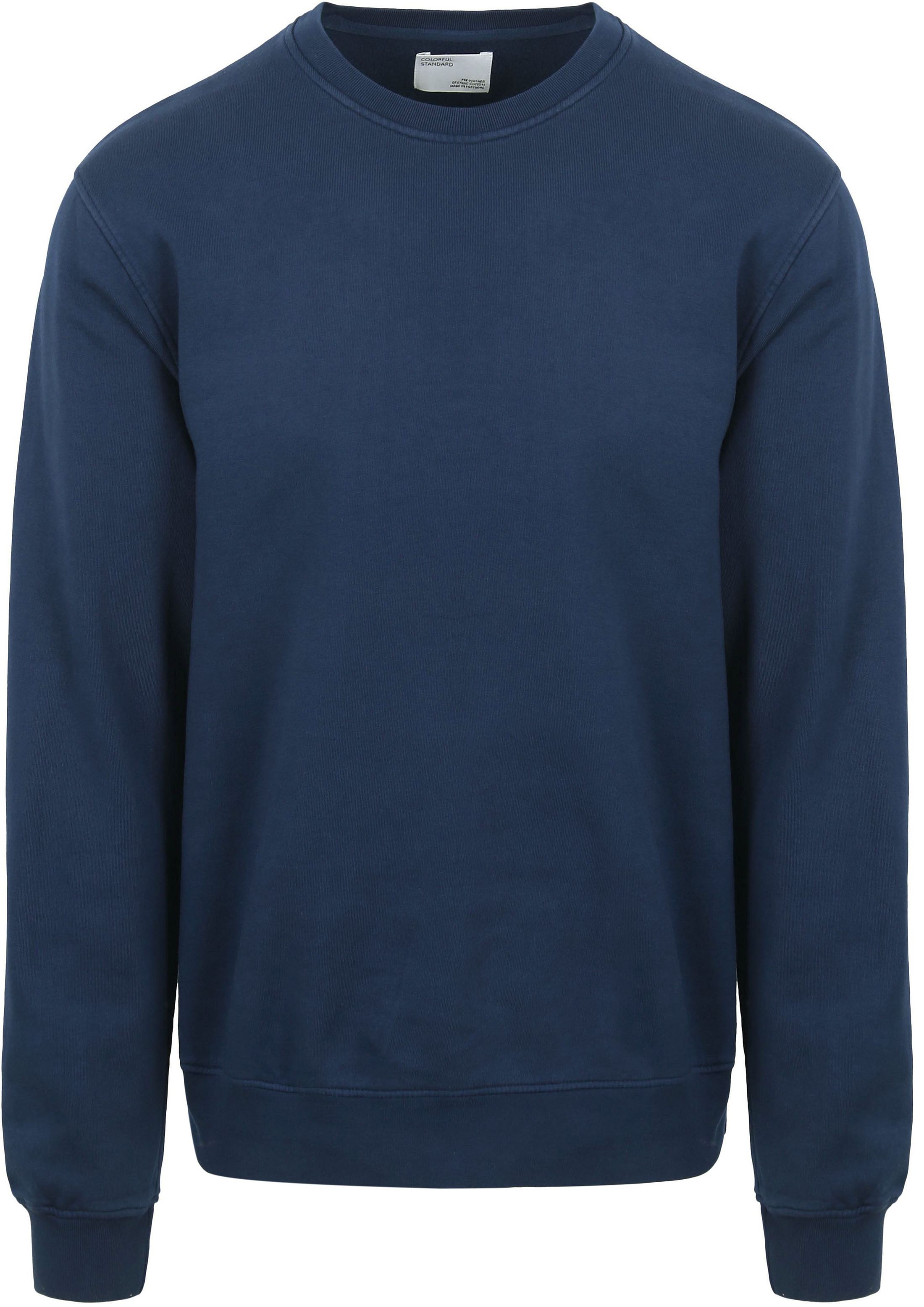 Colorful Standard Pull Bleu Foncé CS1005 Marine Blue commander en ligne | Suitable