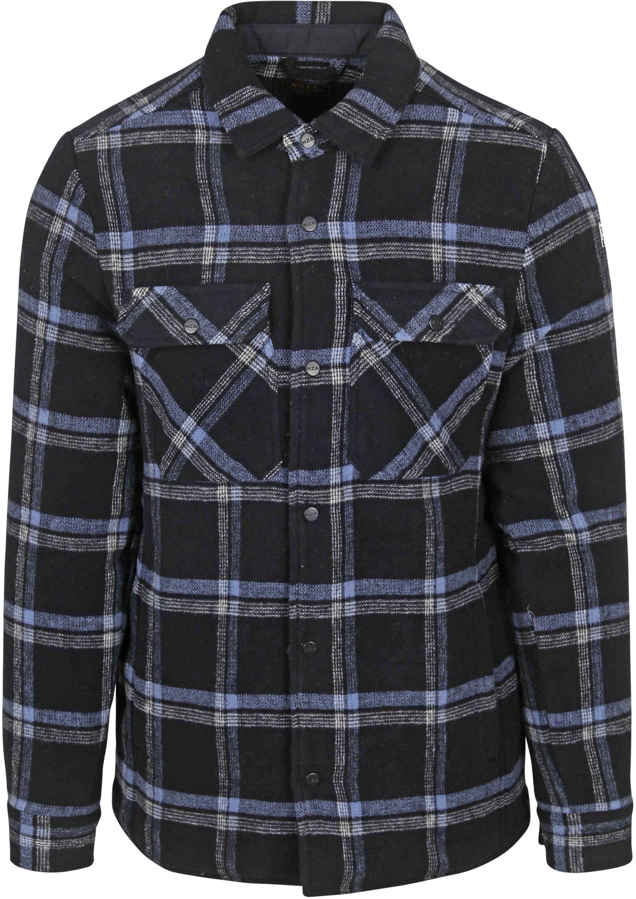 NZA Overshirt Alex Wool Mix Navy 24KN513-1668 order online | Suitable