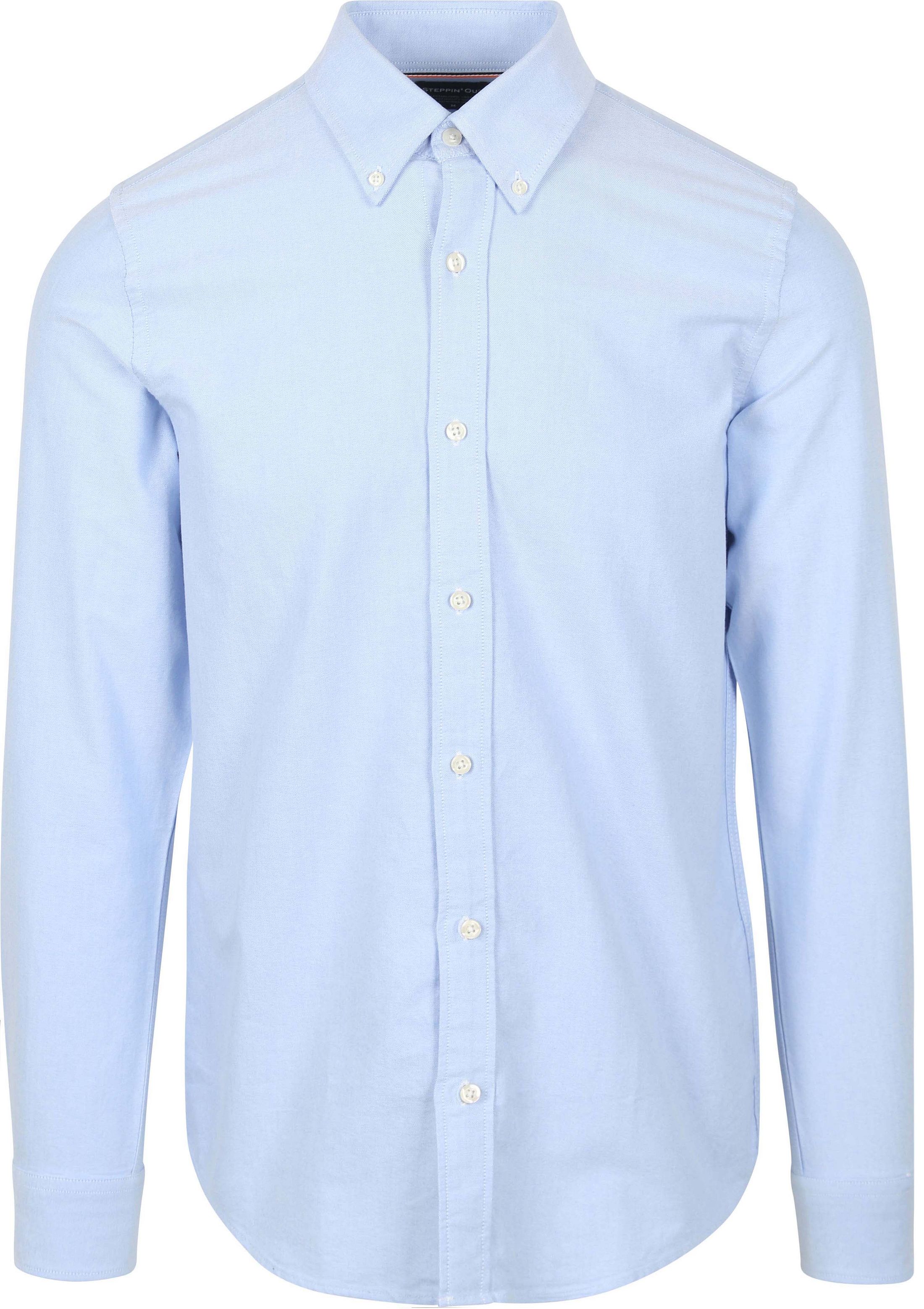 Steppin' Out Shirt Oxford Light Blue order online | SH-OXF-STEP-24.02 | Suitable Lithuania