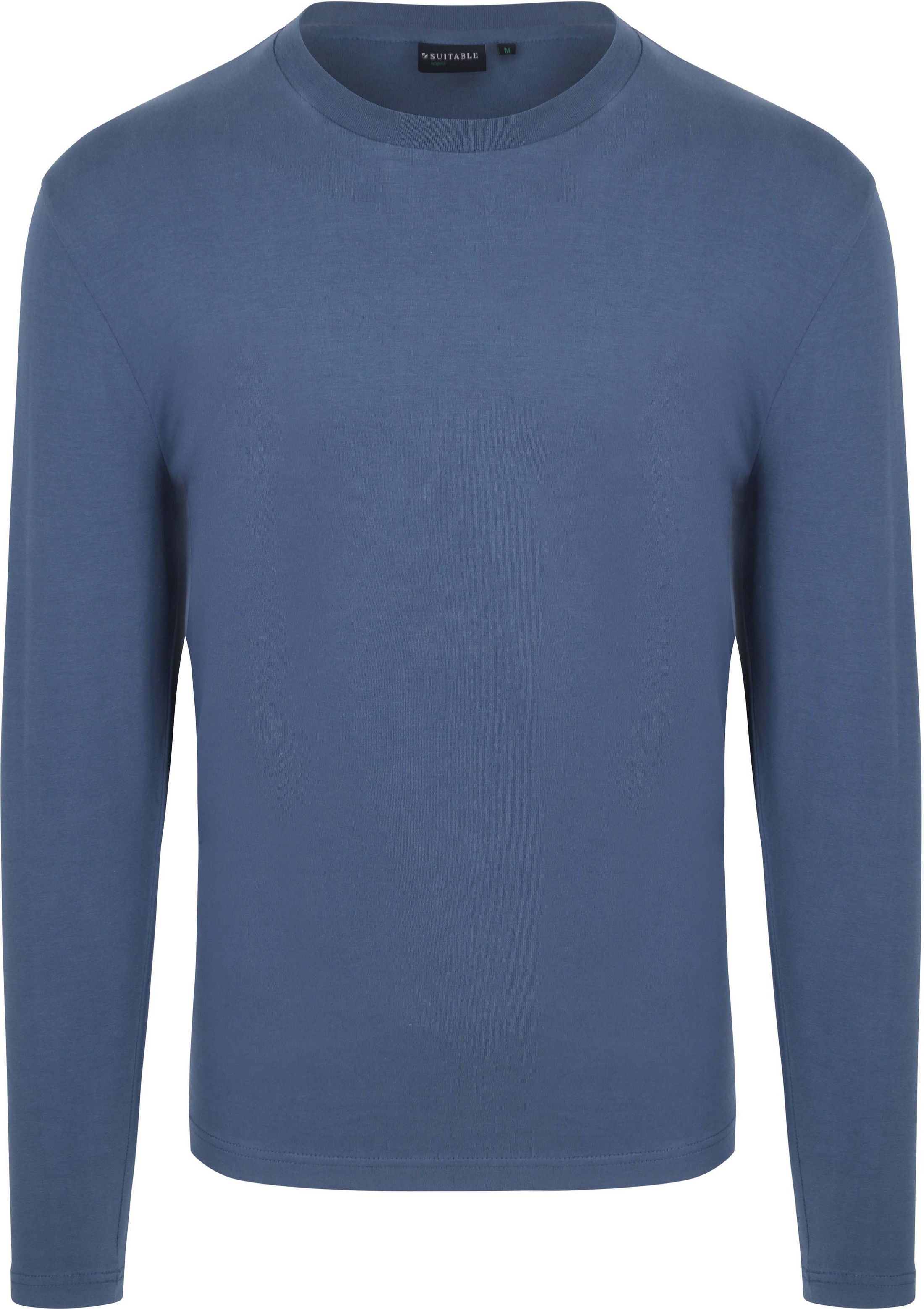 Suitable Respect Longsleeve Heavy T-shirt Dark Blue RSP-24LST-HEAVY-DE order online | Suitable