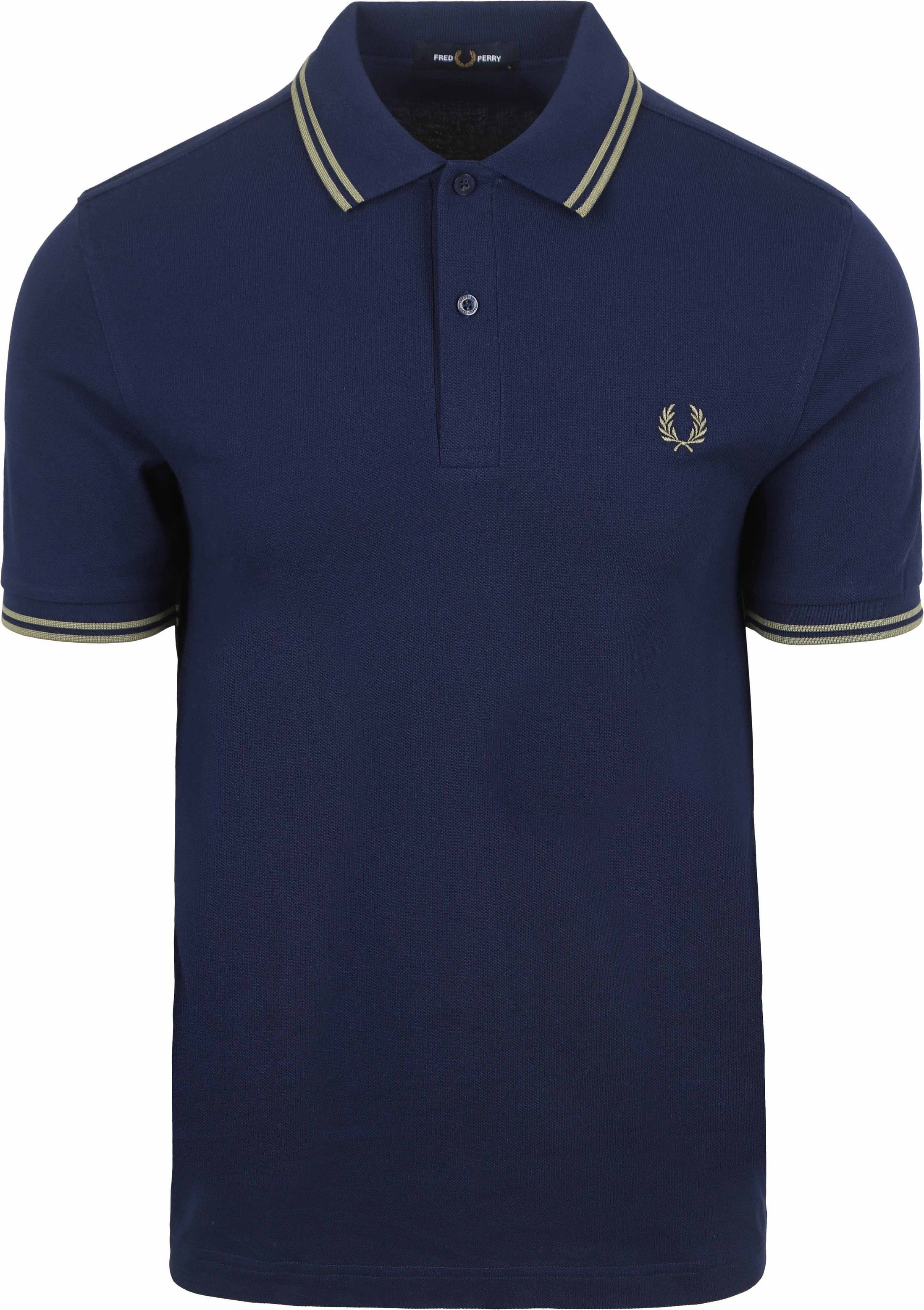 Fred Perry M3600 Polo Donkerblauw Y59 M3600-Y59 kopen | Suitable