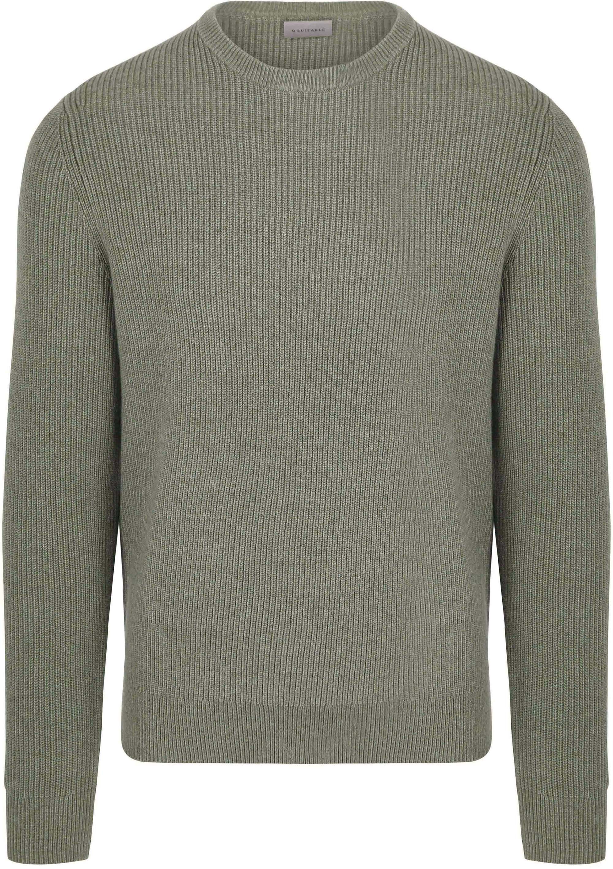 Suitable Pull Vert Mix Laine PU-COWO-O-24 37616 Green commander en ligne | Suitable