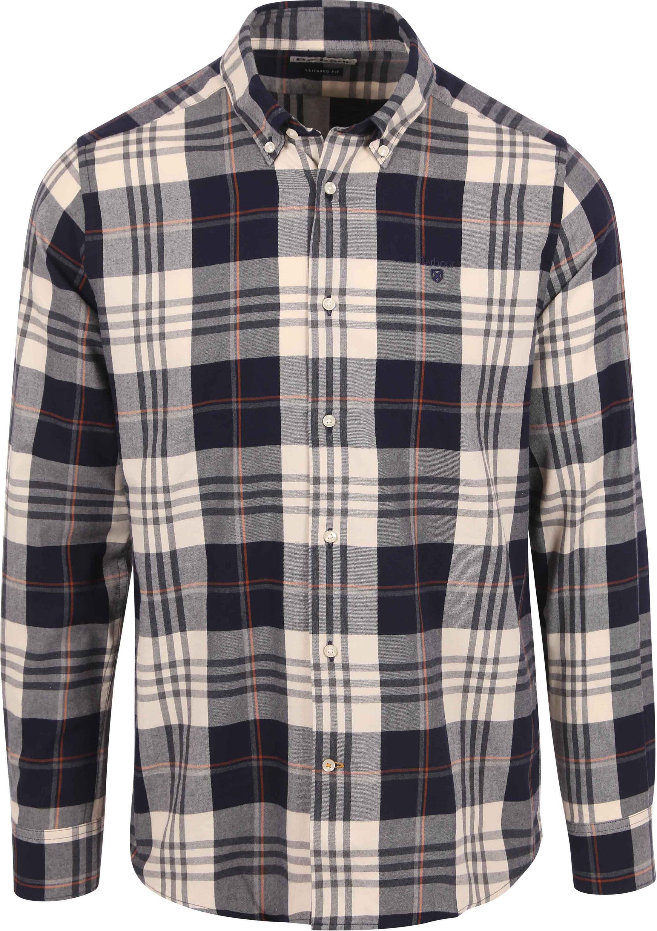 Barbour Edgar Checkered Pane Blue MSH5355-NY91 order online | Suitable