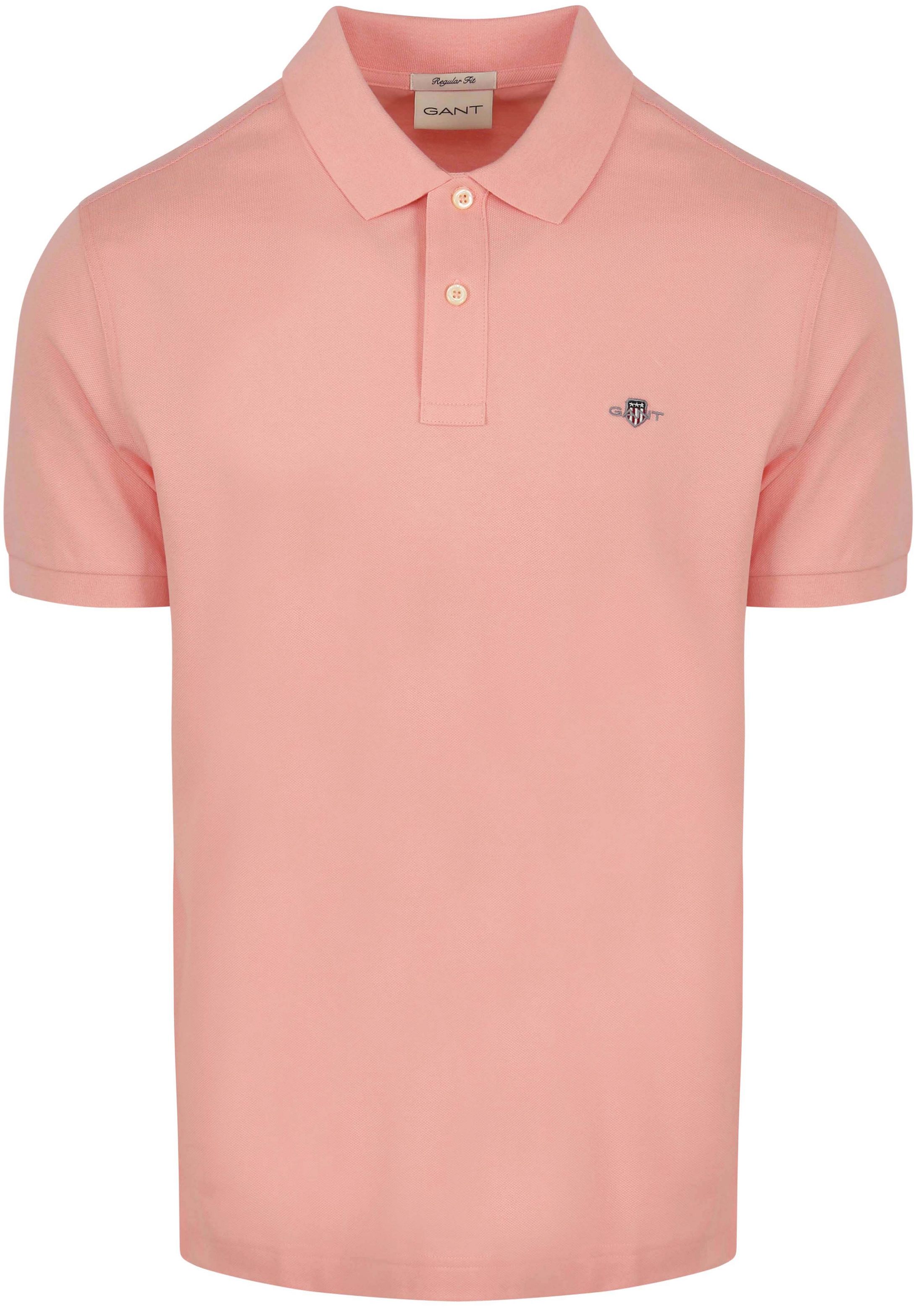 Gant Shield Piqué Polo Shirt Pink 2210-671 order online | Suitable