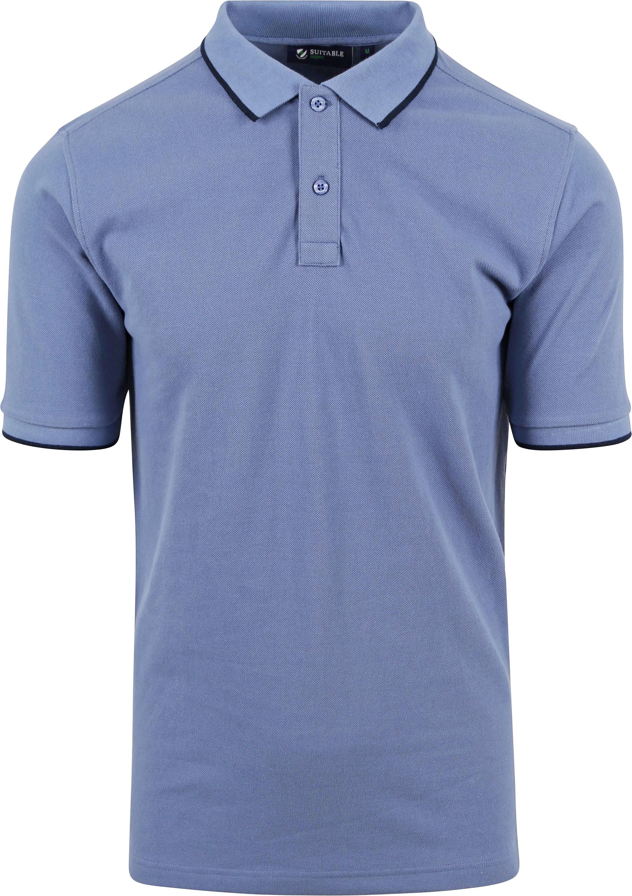 Suitable Respect Poloshirt Tip Ferry Blau RSP-23TPF-IN kaufen | Suitable