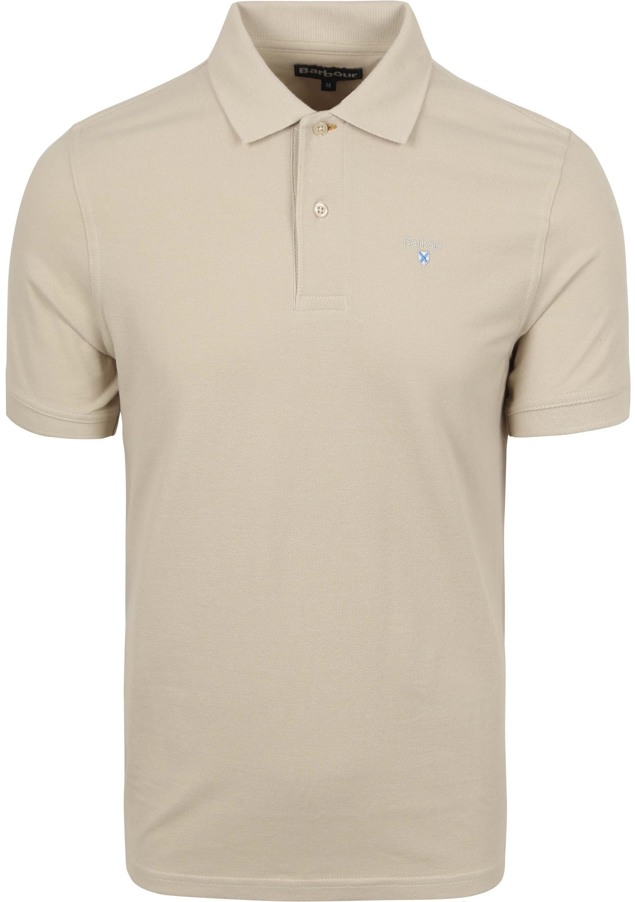 Barbour Pique Polo Shirt Beige MML0358-BE12 order online | Suitable