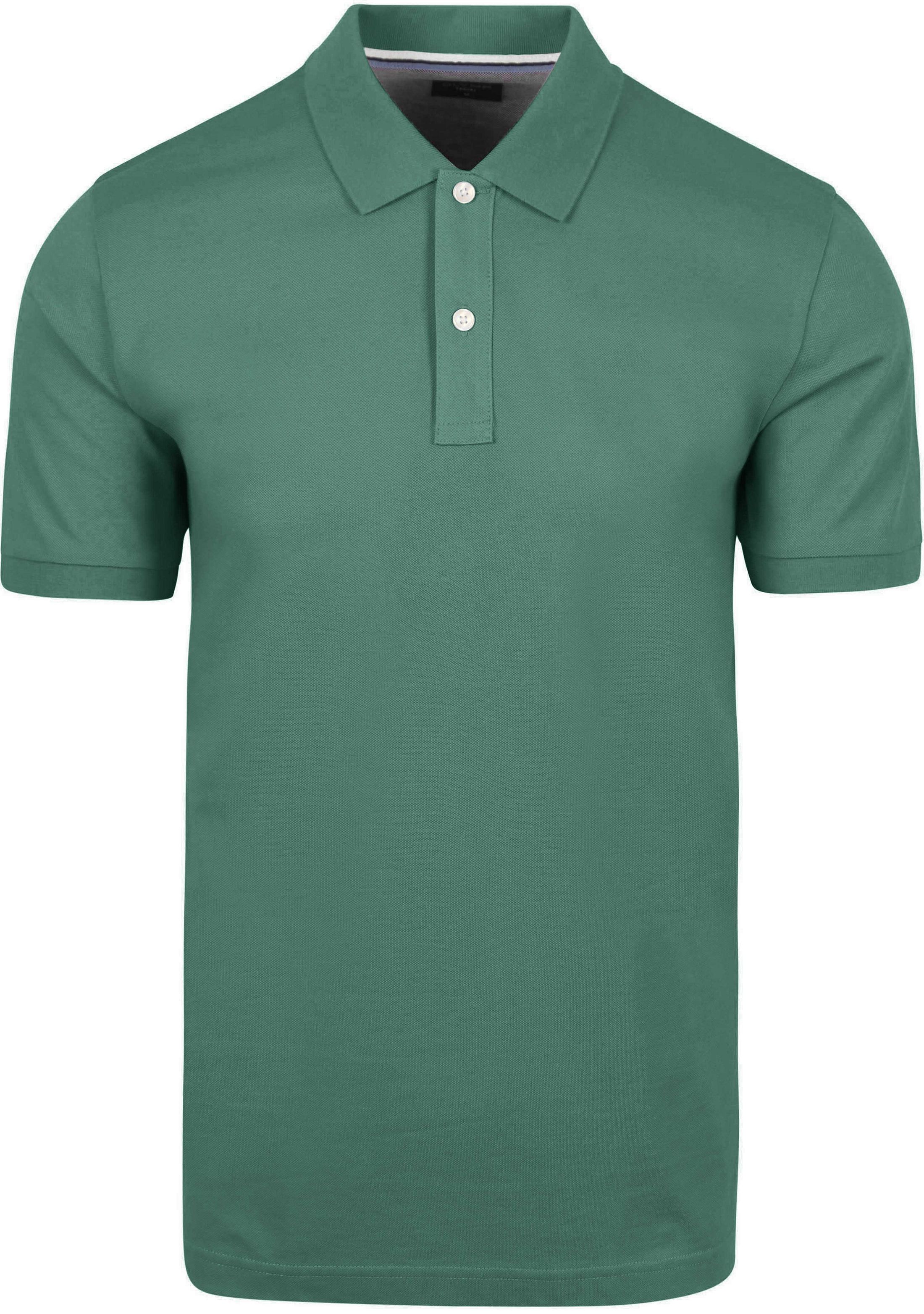 OLYMP Polo Shirt Pique Green 540952 42 order online