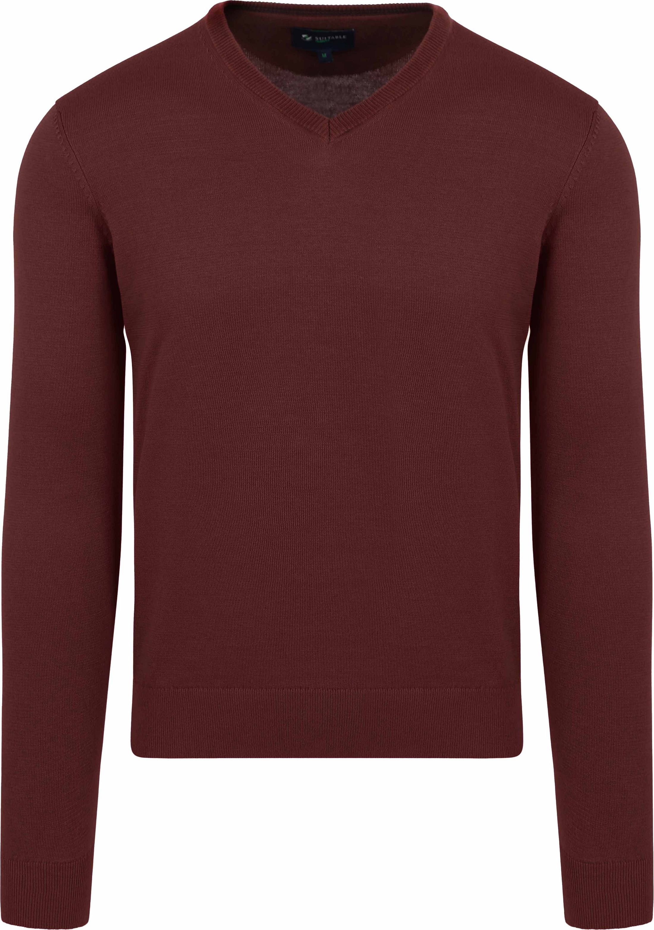Suitable Respect Vinir Pullover Bordeaux KN-VI-RSP23-BO kopen | Suitable