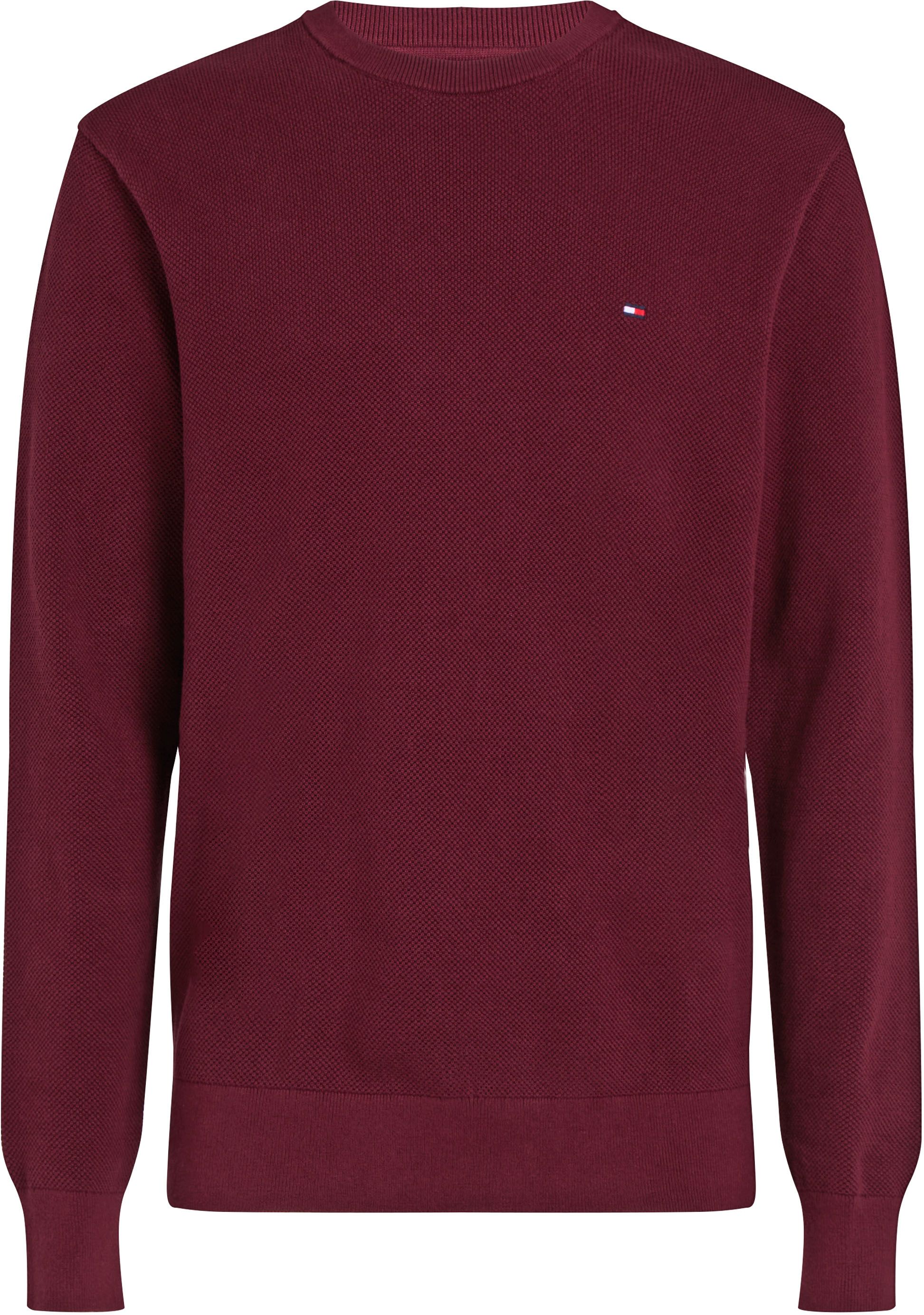 Tommy Hilfiger Structure Trui Bordeaux Red order online | MW0MW36347-VLP | Suitable Spain